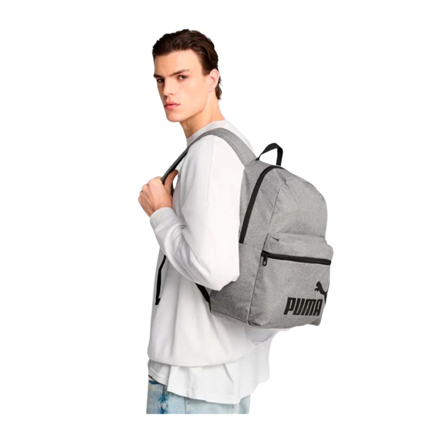 BACK PACK CASUAL GRIS PUMA UNISEX-3