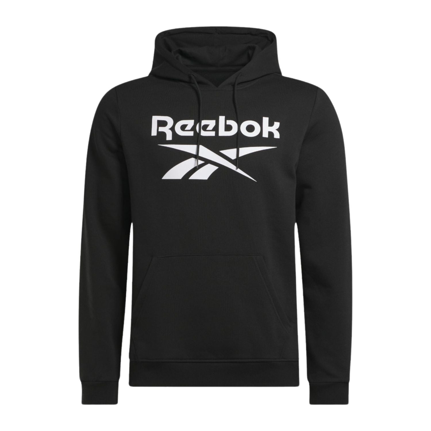 SUDADERA CON GORRO CASUAL NEGRO REEBOK HOMBRE