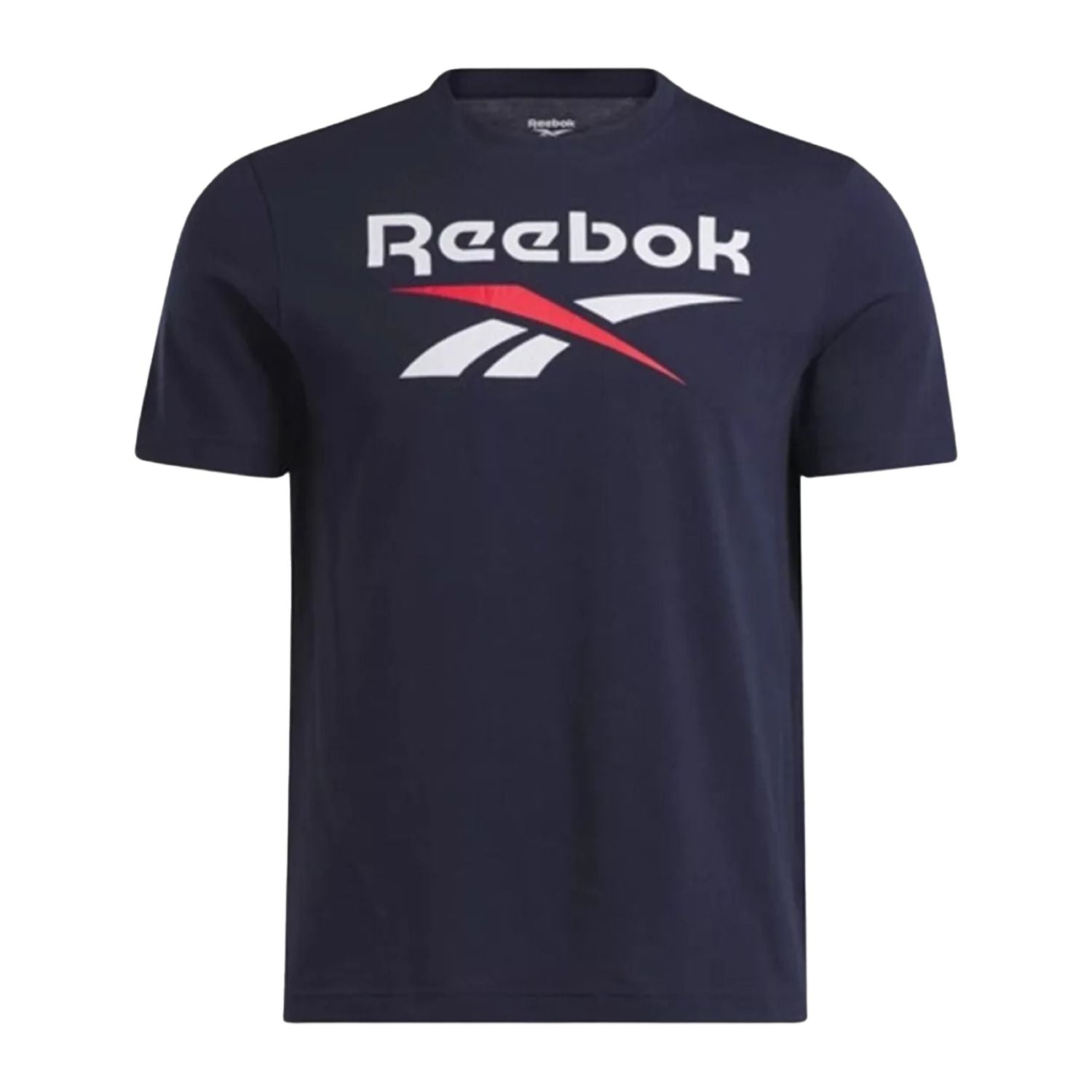 PLAYERA CASUAL AZUL REEBOK HOMBRE-1