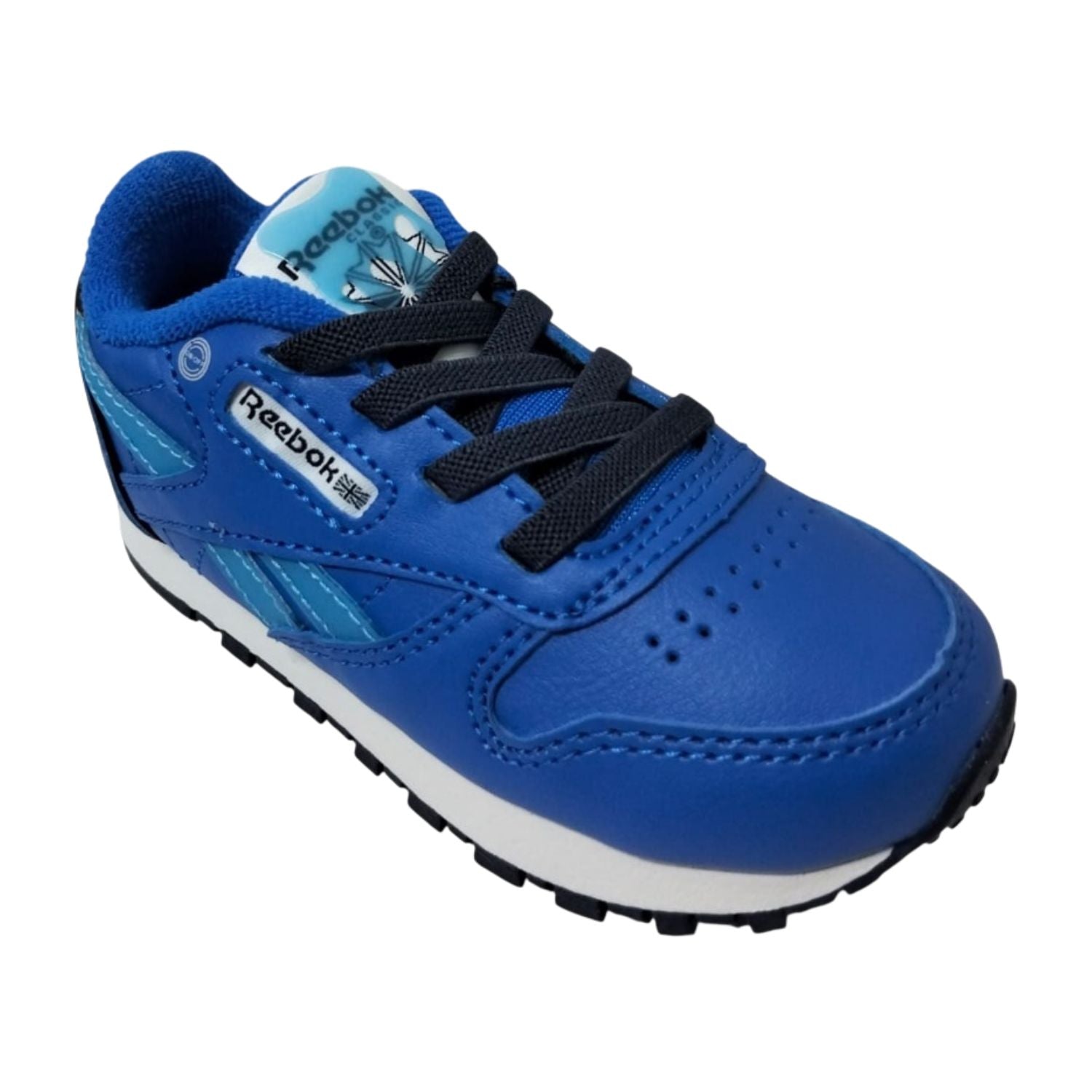 TENIS CASUAL REEBOK CL STEP N' FLASH 2.0 ELASTIC LACE NIÑO-3