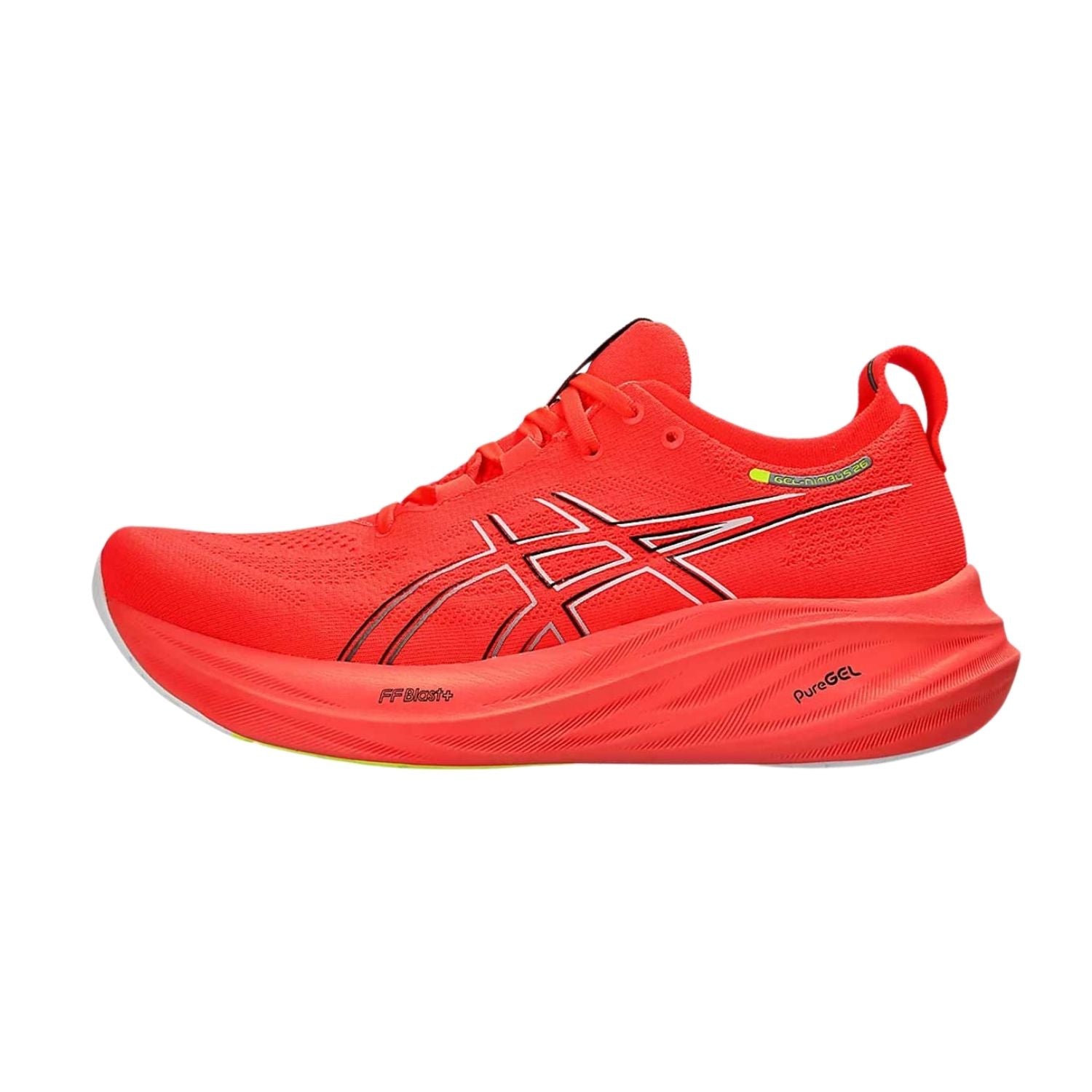TENIS CORRER ROJO ASICS HOMBRE