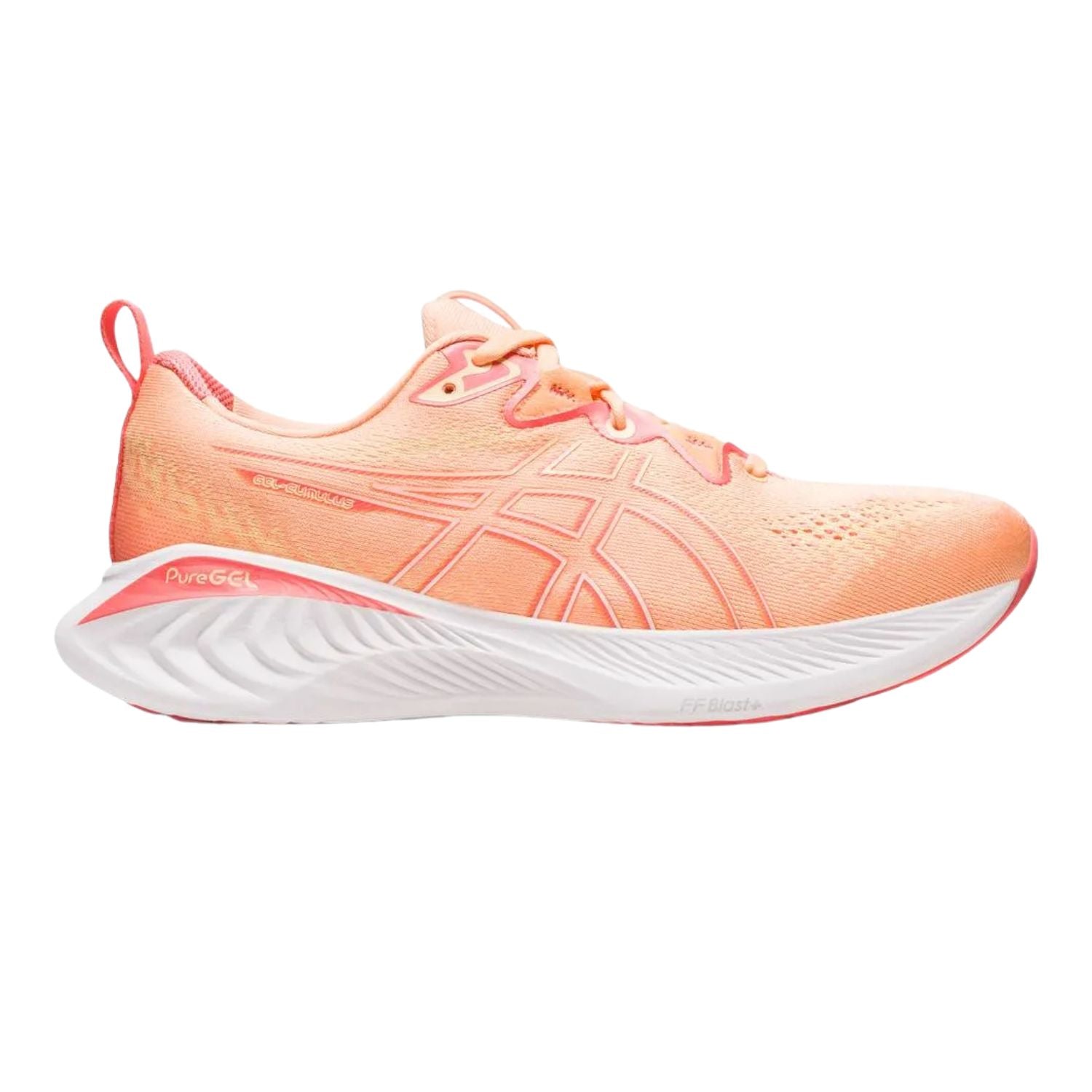 TENIS CORRER NARANJA ASICS MUJER