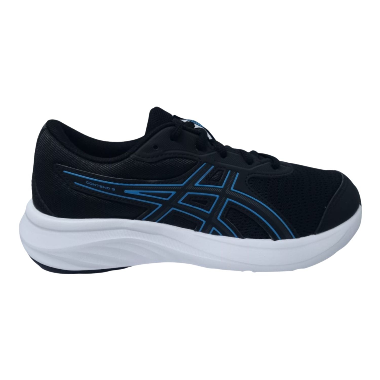 TENIS CORRER NEGRO ASICS NIÑO