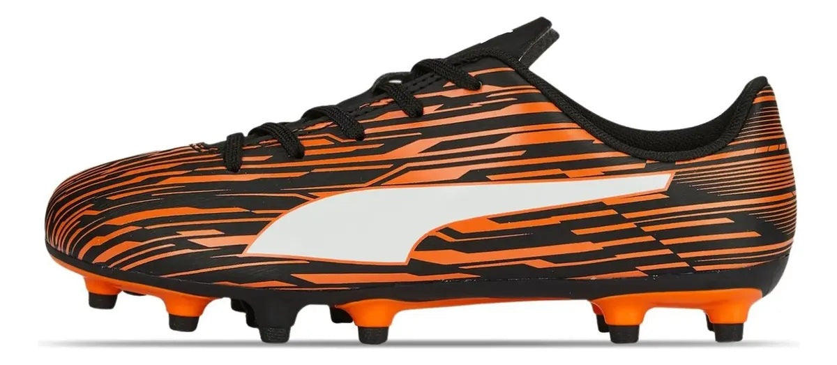 TACOS FUTBOL ROJO PUMA NIÑO-2