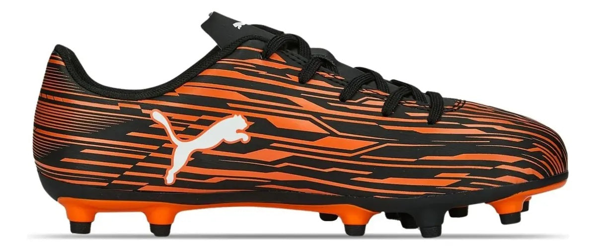 TACOS FUTBOL ROJO PUMA NIÑO-1