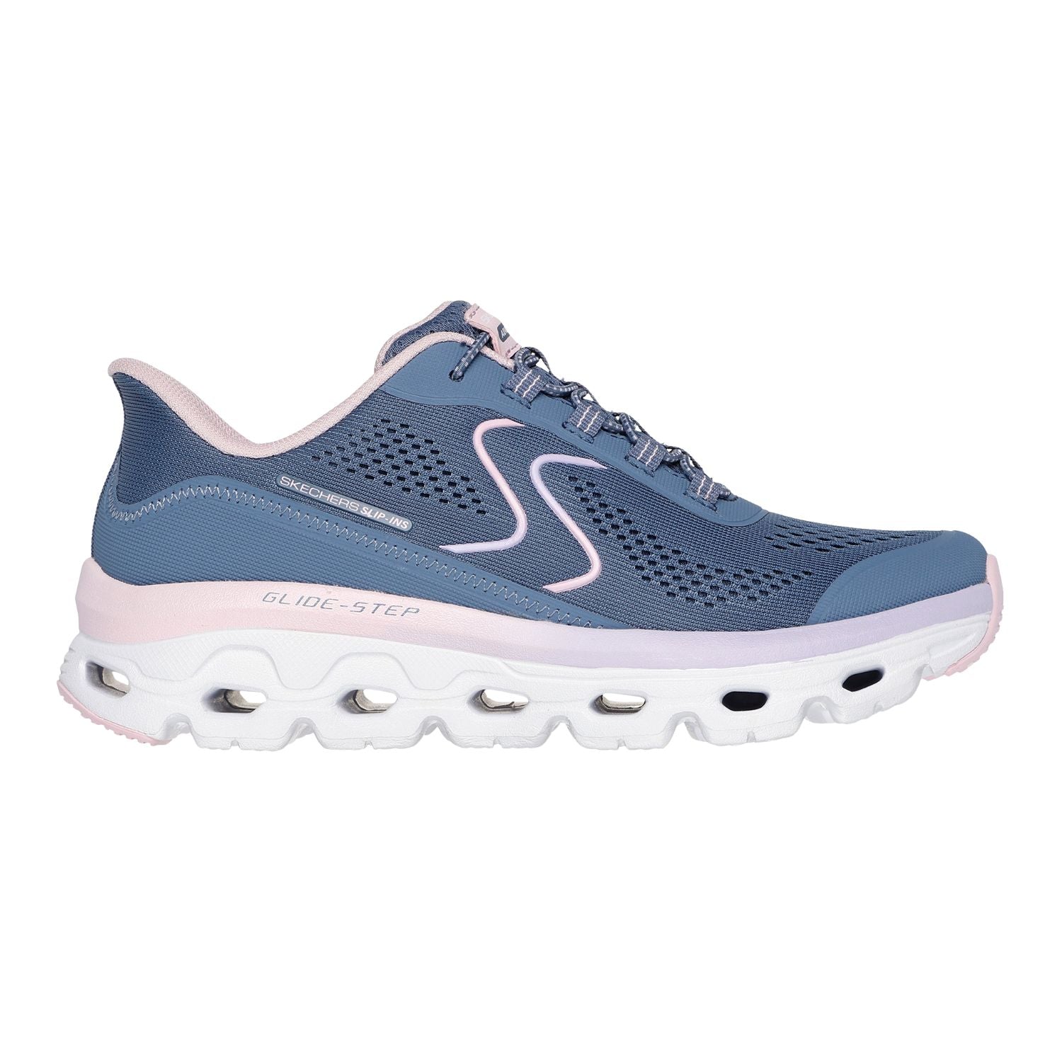 TENIS CASUAL SKECHERS GLIDE-STEP SOLE MUJER