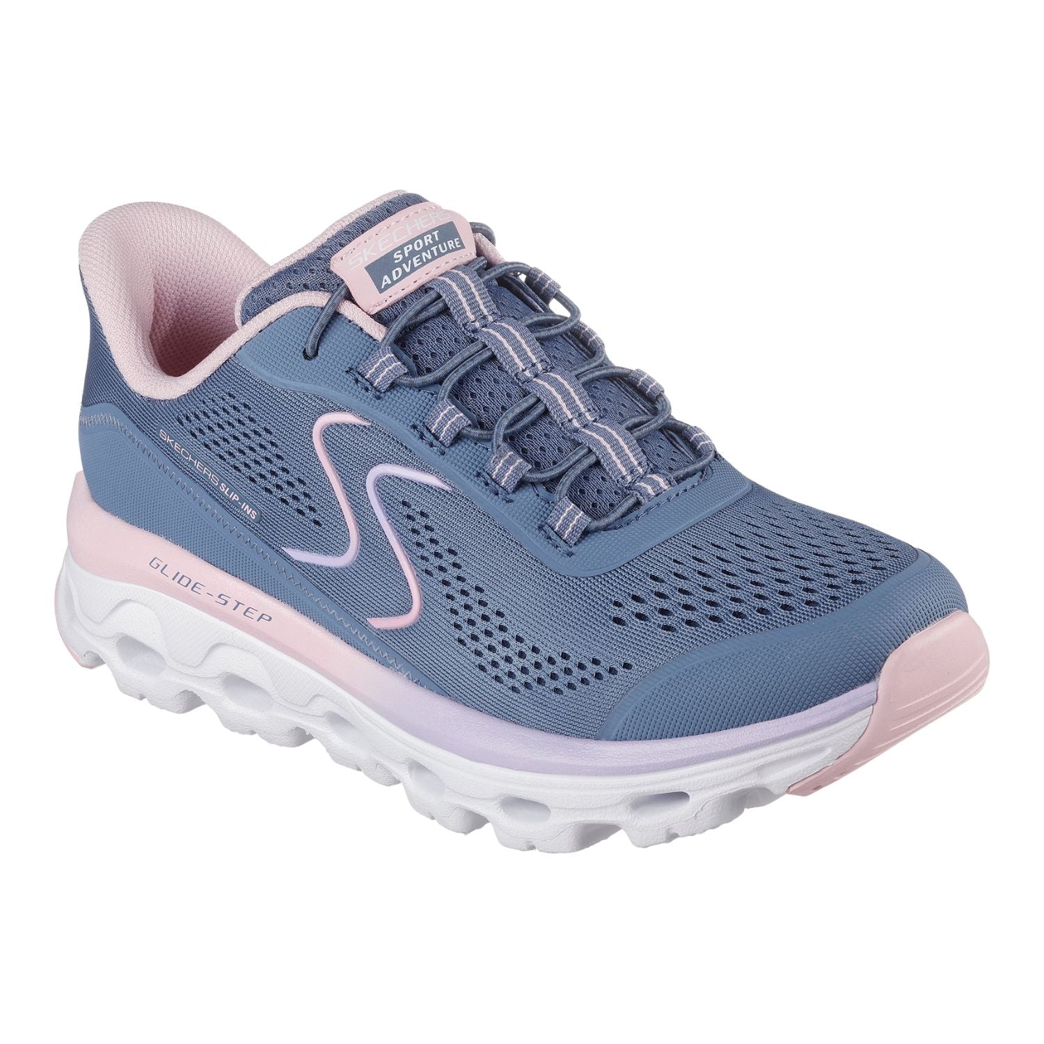 TENIS CASUAL SKECHERS GLIDE-STEP SOLE MUJER