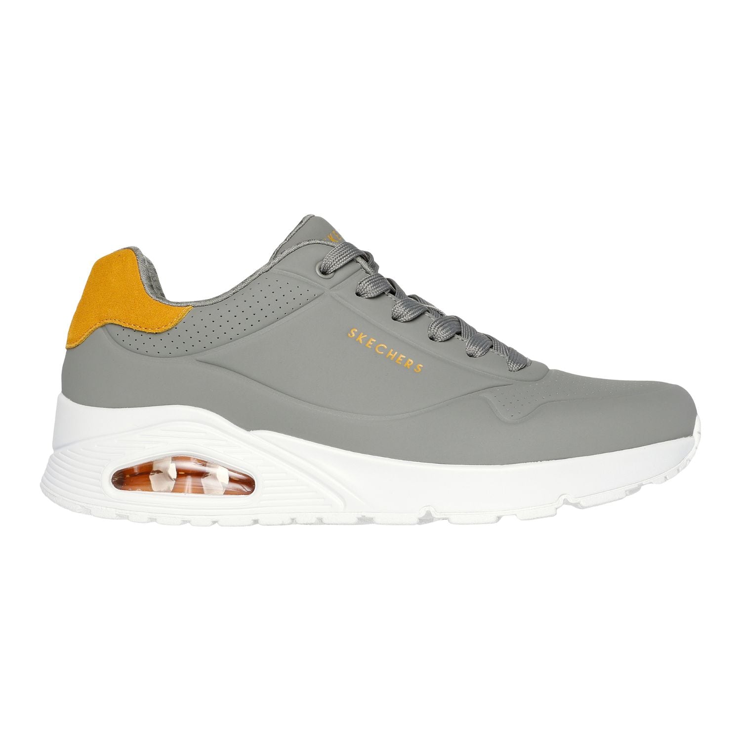 TENIS CASUAL SKECHERS UNO HOMBRE