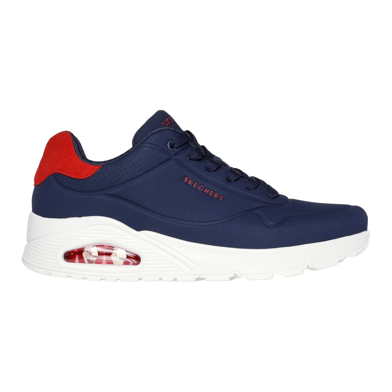 TENIS CASUAL SKECHERS UNO HOMBRE