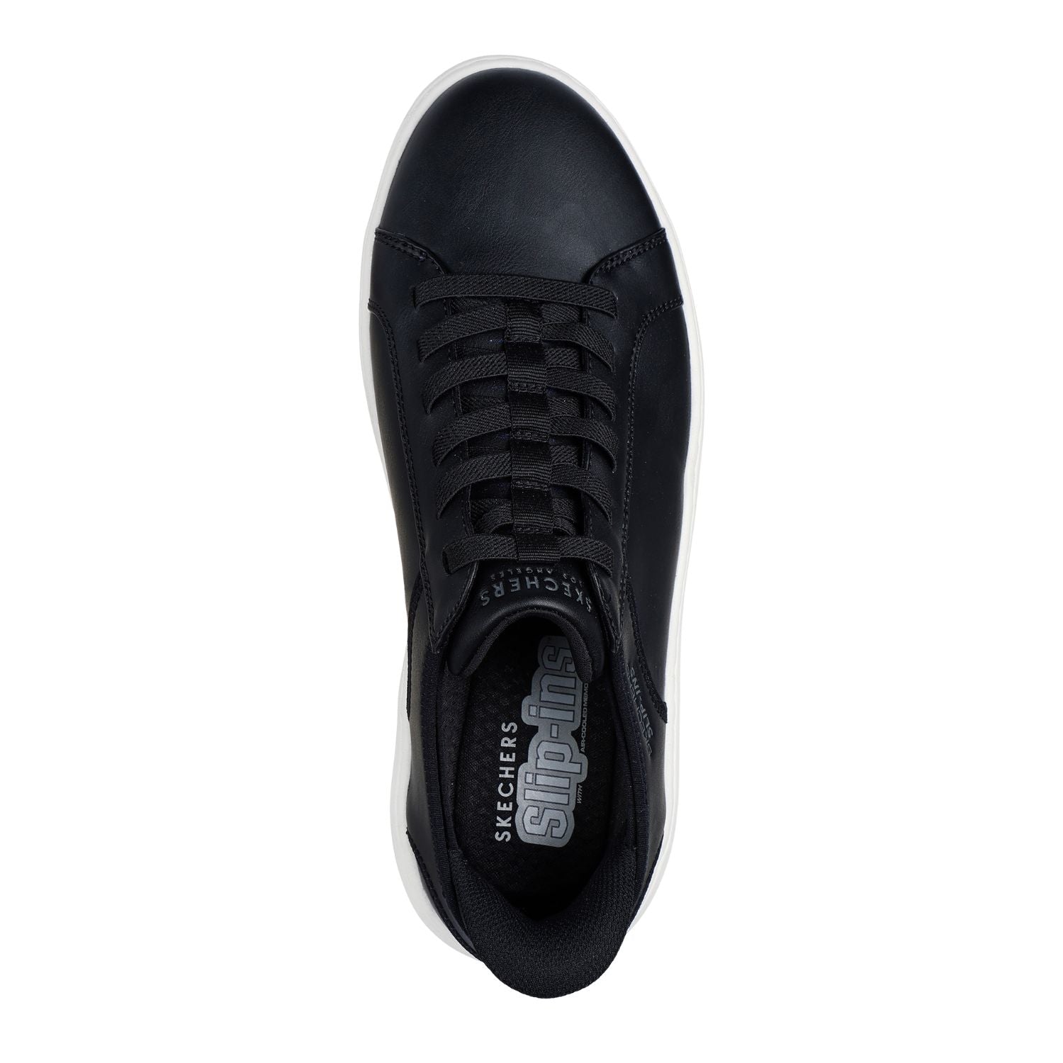 TENIS CASUAL SKECHERS COURT BREAK HOMBRE-5