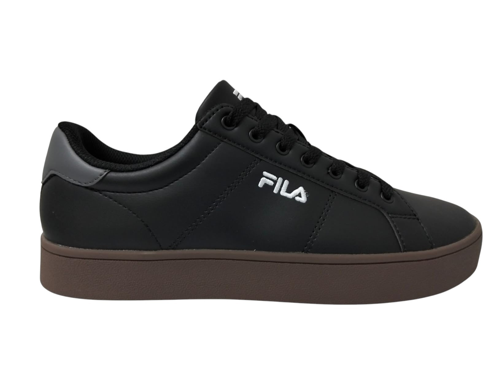 TENIS CASUAL NEGRO FILA HOMBRE COURT DELUXE V2-1