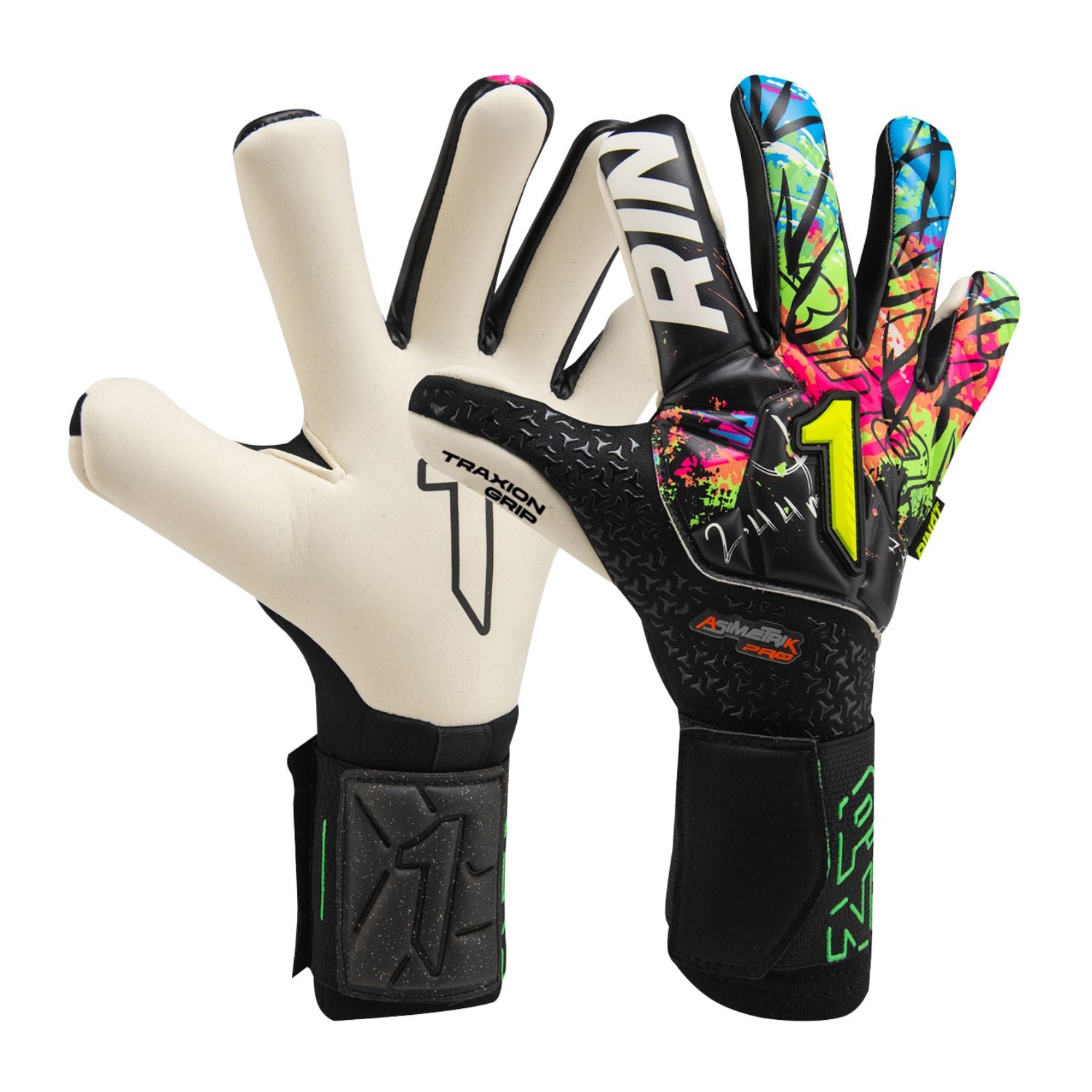 GUANTES FUTBOL MULTICOLOR RINAT