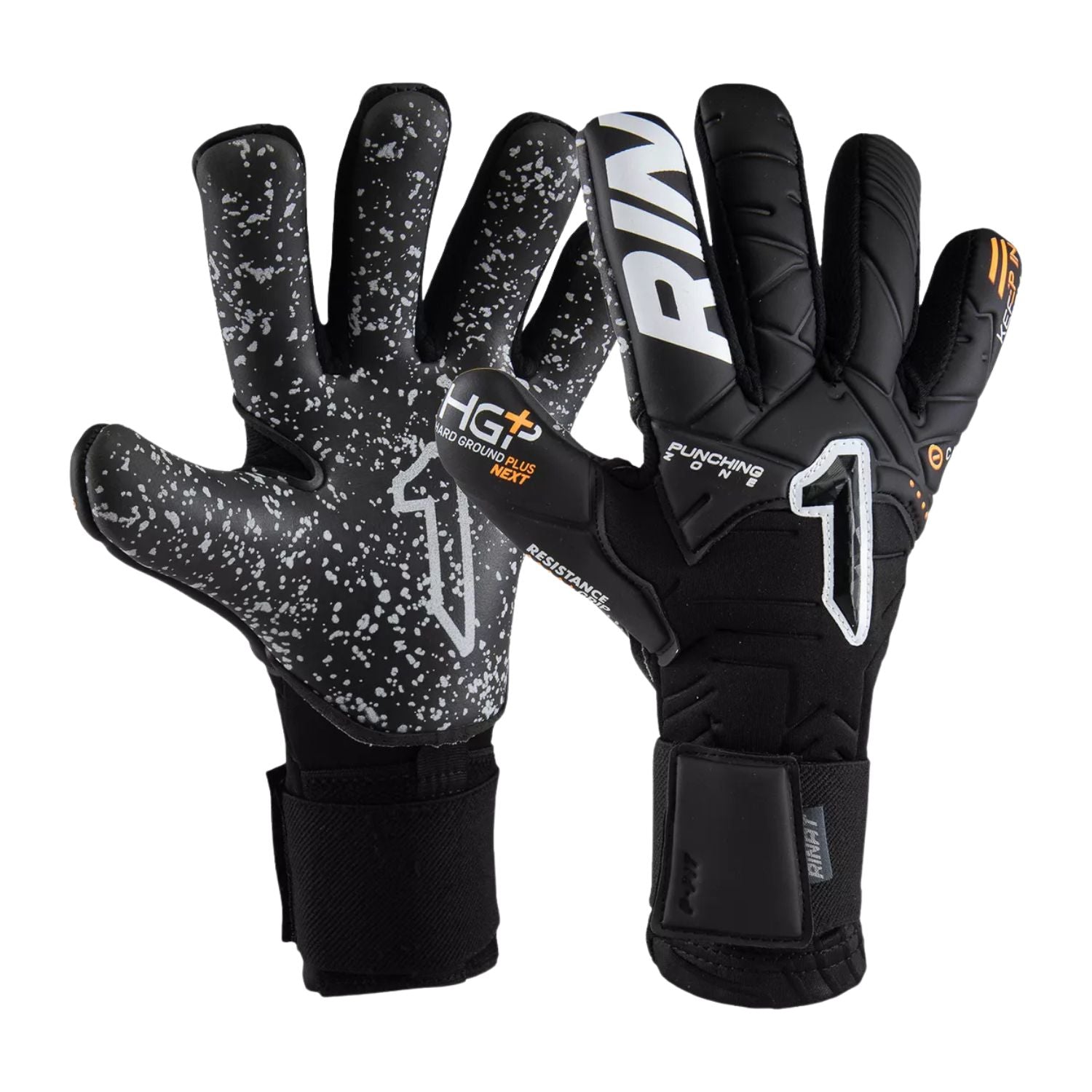 GUANTES FUTBOL NEGRO RINAT