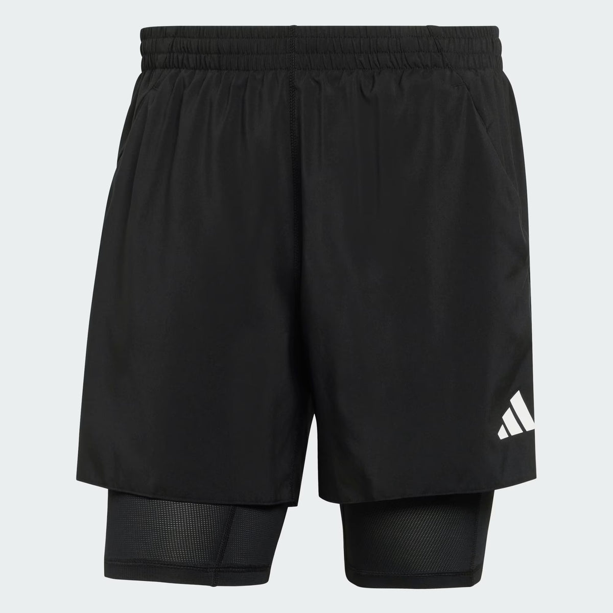 SHORT CORRER NEGRO ADIDAS HOMBRE