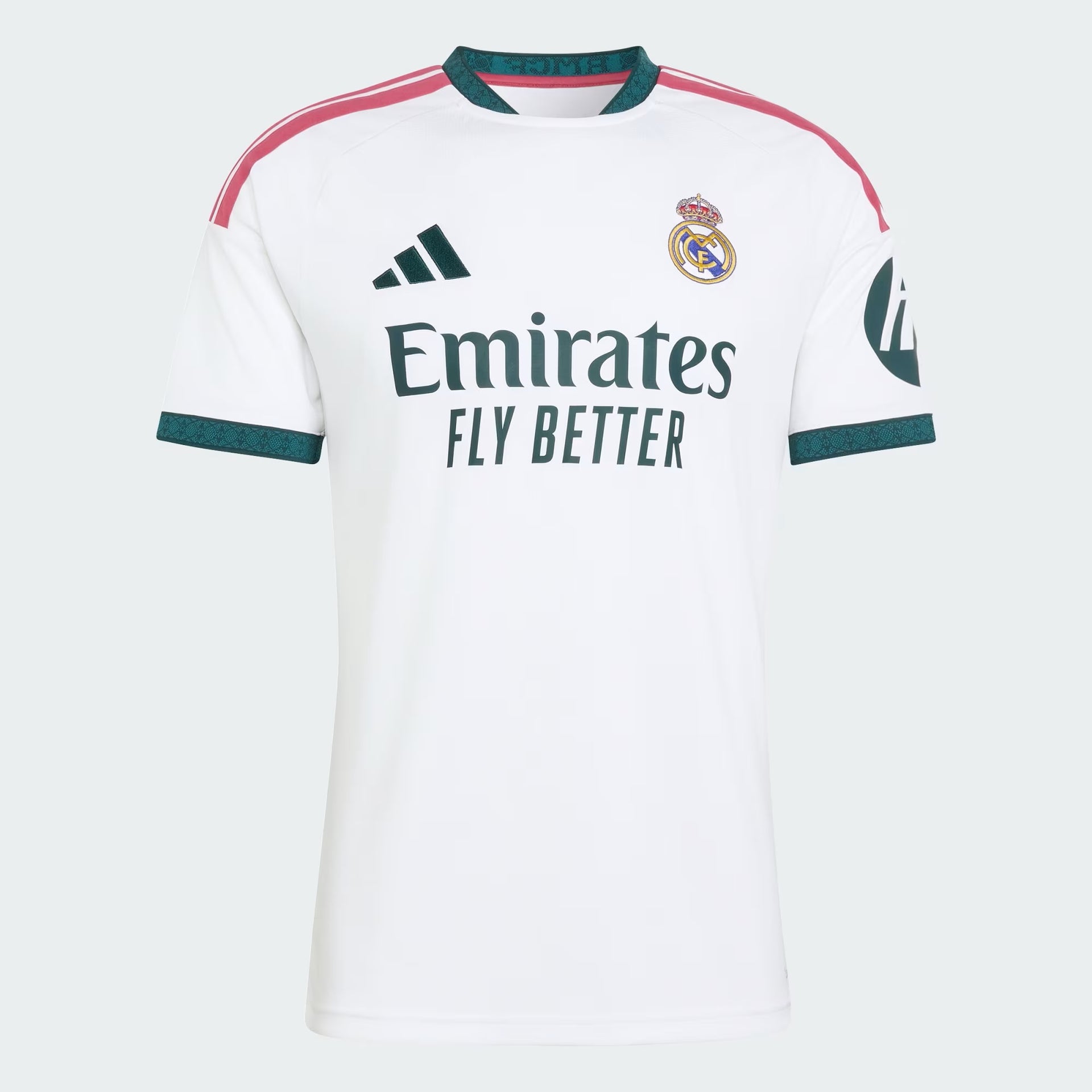 PLAYERA FUTBOL BLANCO ADIDAS HOMBRE