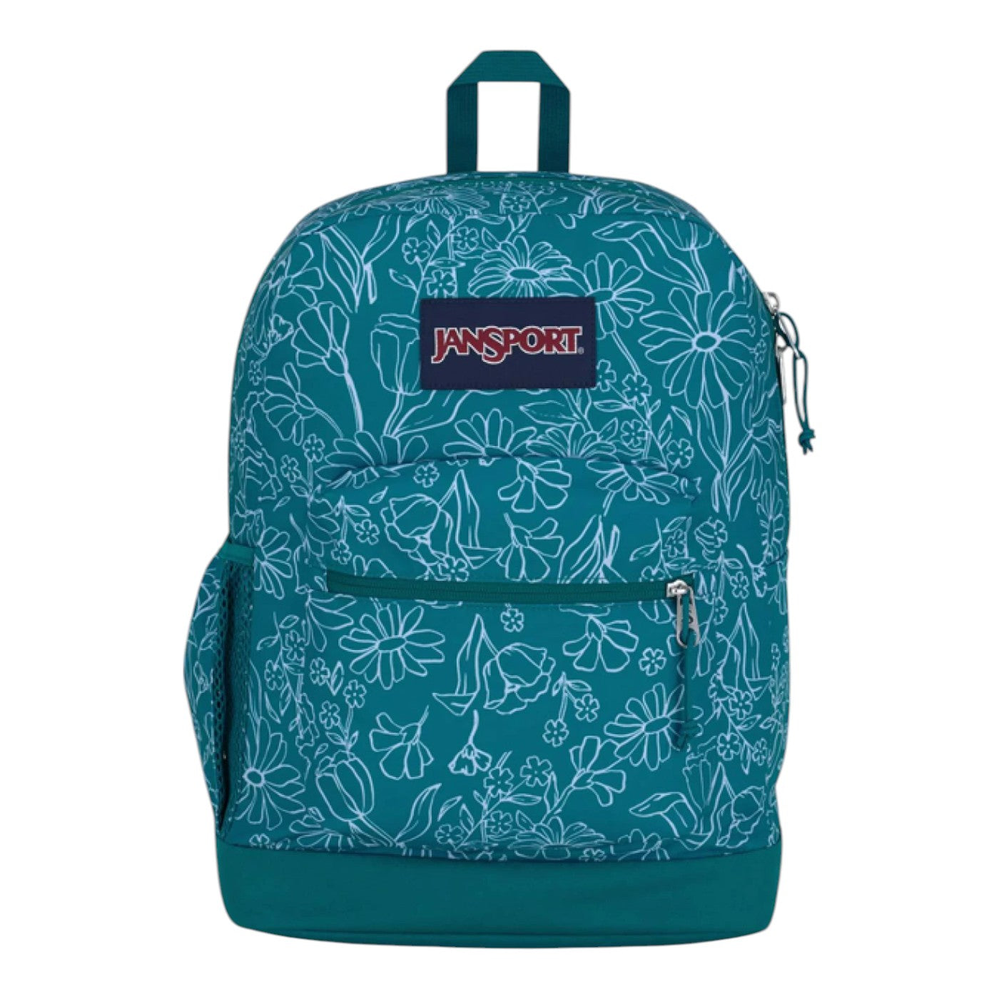 MOCHILA JANSPORT CROSS TOWN PLUS VERDE-1