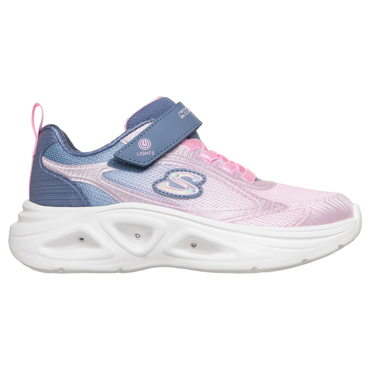 TENIS CASUAL SKECHERS SOLA GLOW 2.0 NIÑO-1