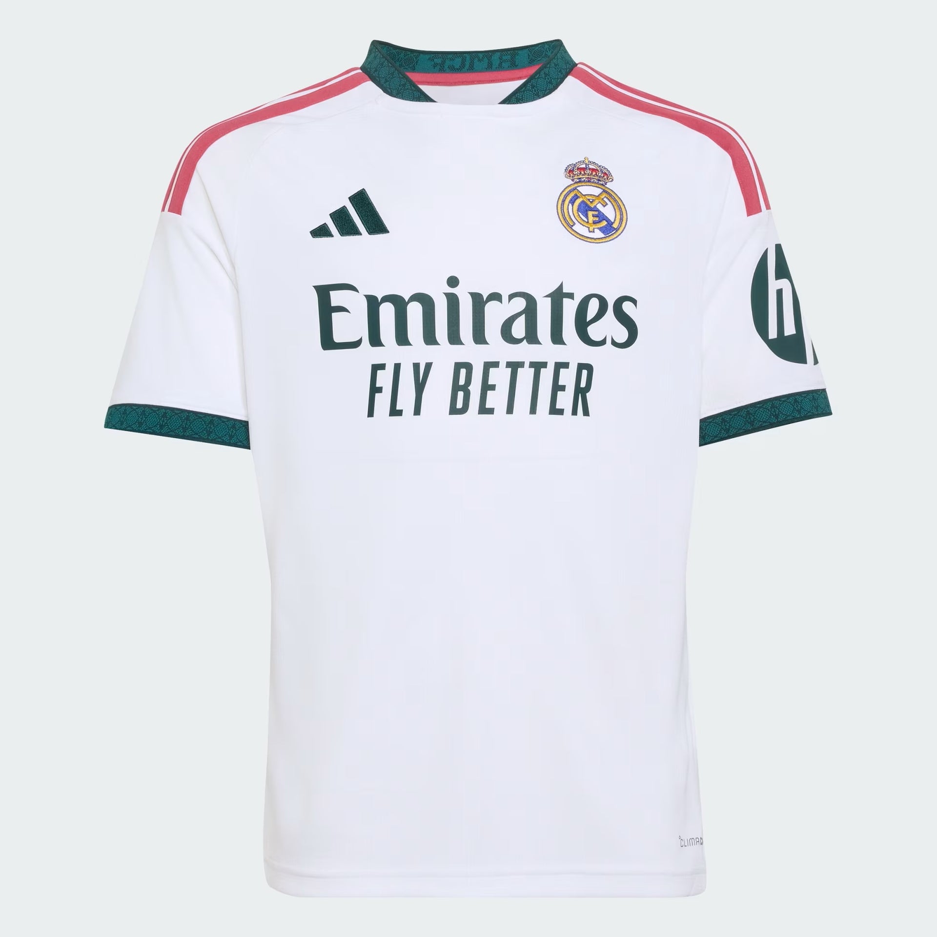 PLAYERA FUTBOL BLANCO ADIDAS NIÑO