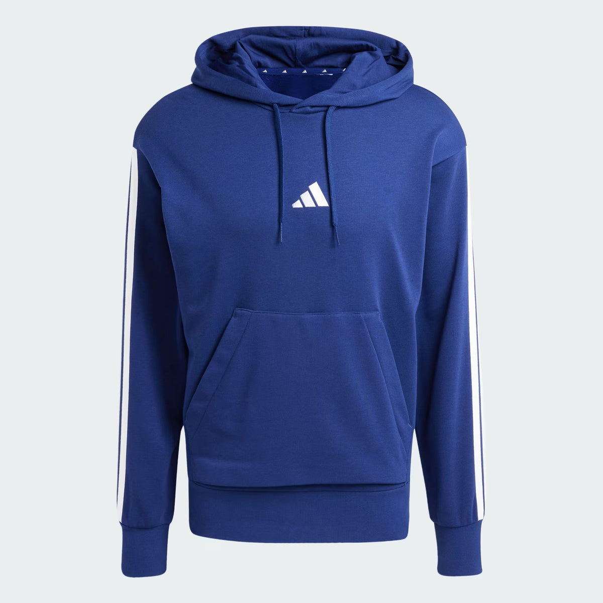 SUDADERA CON GORRO CASUAL AZUL ADIDAS HOMBRE