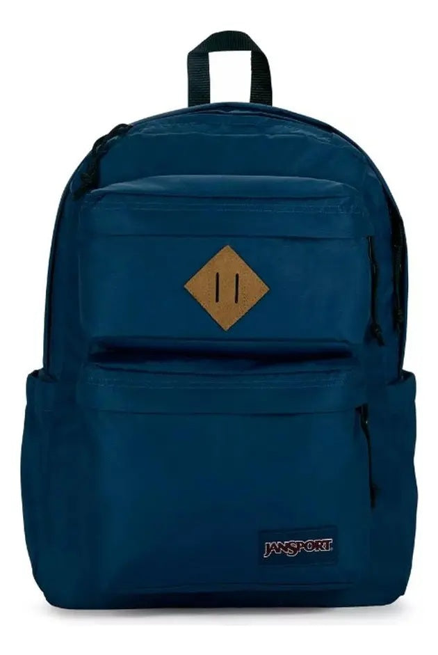 MOCHILA JANSPORT DOUBLE BREAK AZUL-1