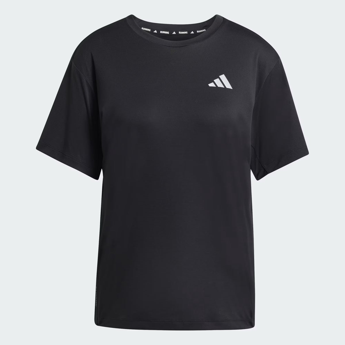 PLAYERA CORRER NEGRO ADIDAS MUJER