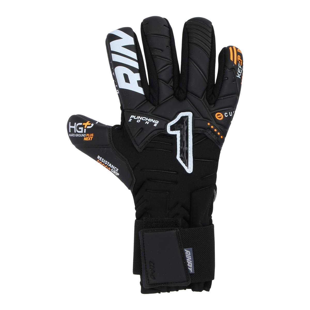GUANTES FUTBOL RINAT NEGRO UNISEX-1