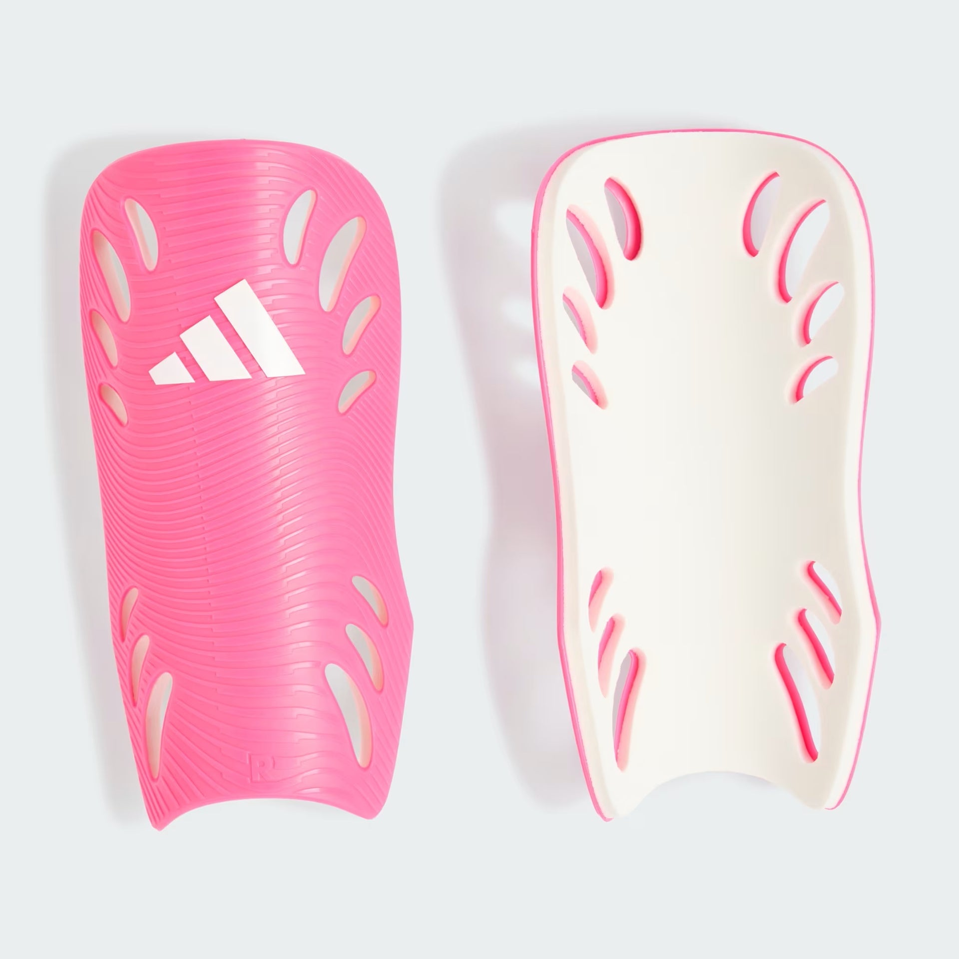 ESPINILLERAS FUTBOL ROSA ADIDAS