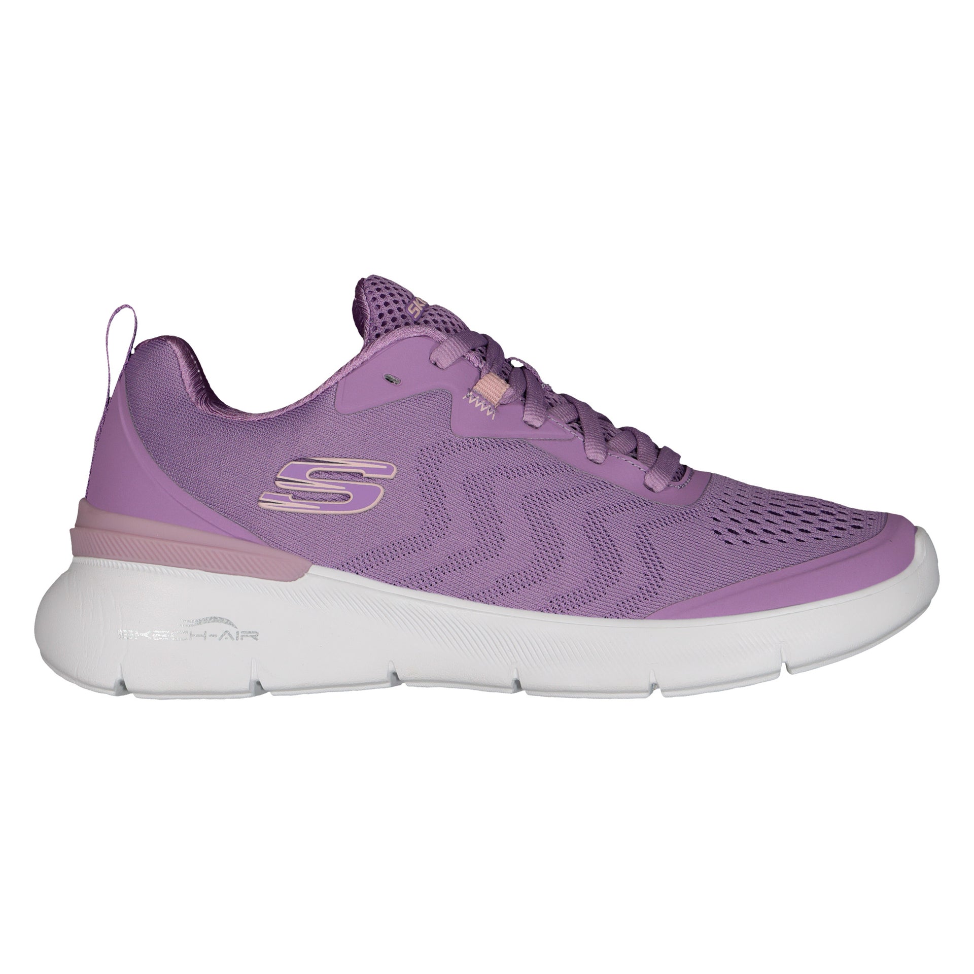 TENIS CASUAL MORADO SKECHERS MUJER SKECH-AIR DYNAMIGHT 2.0