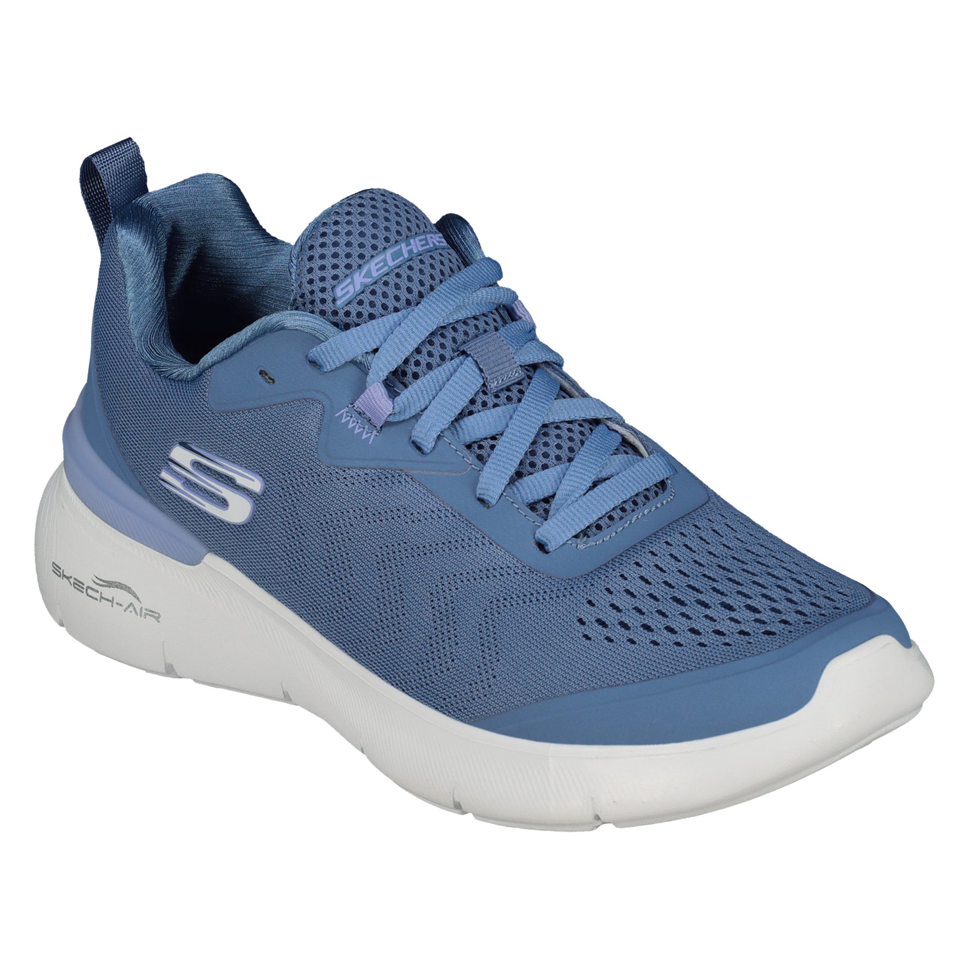 TENIS CASUAL AZUL SKECHERS MUJER SKECH-AIR DYNAMIGHT 2.0
