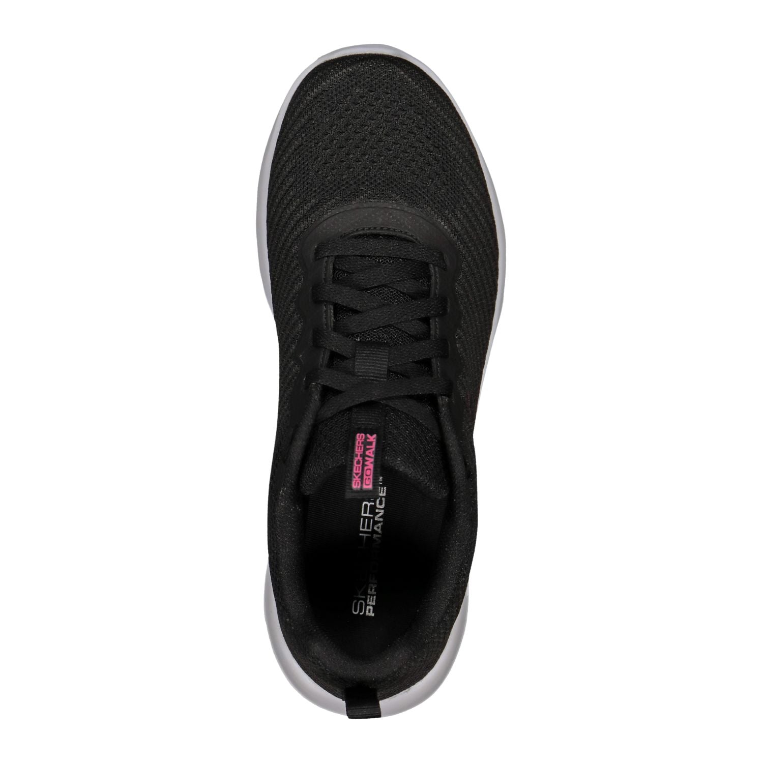 TENIS CASUAL NEGRO SKECHERS MUJER