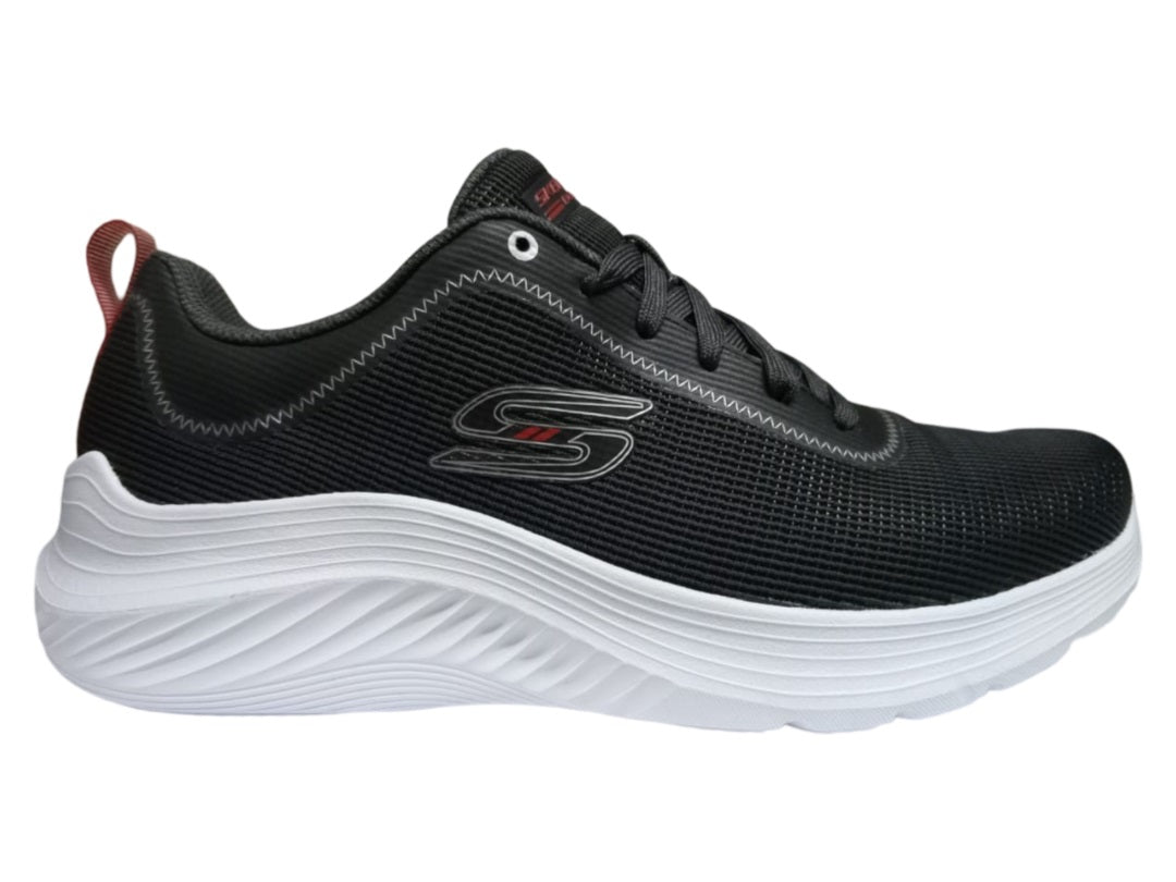 TENIS CASUAL SKECHERS BOBS SQUAD WAVES HOMBRE