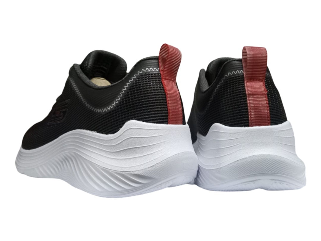 TENIS CASUAL SKECHERS BOBS SQUAD WAVES HOMBRE