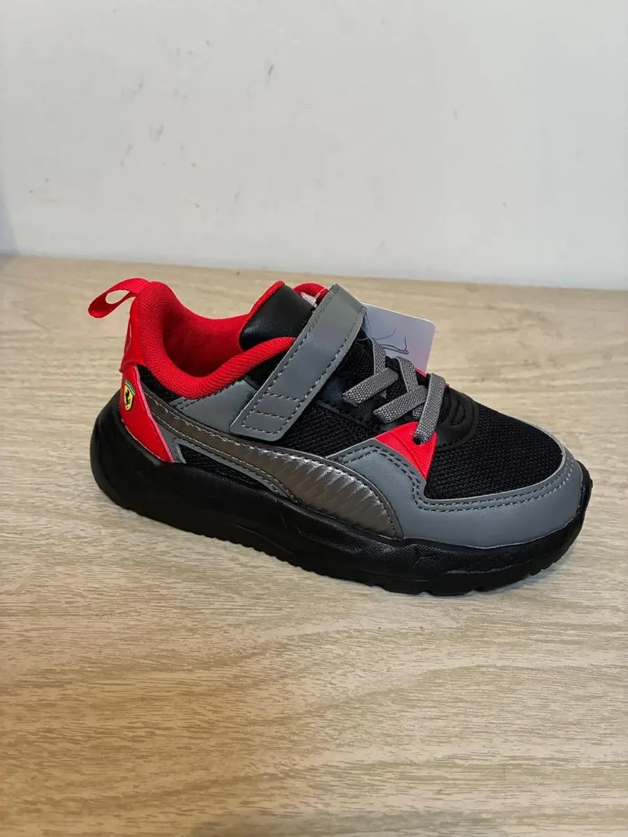 TENIS CASUAL PUMA FERRARI TRINITY 2 AC+ NIÑO
