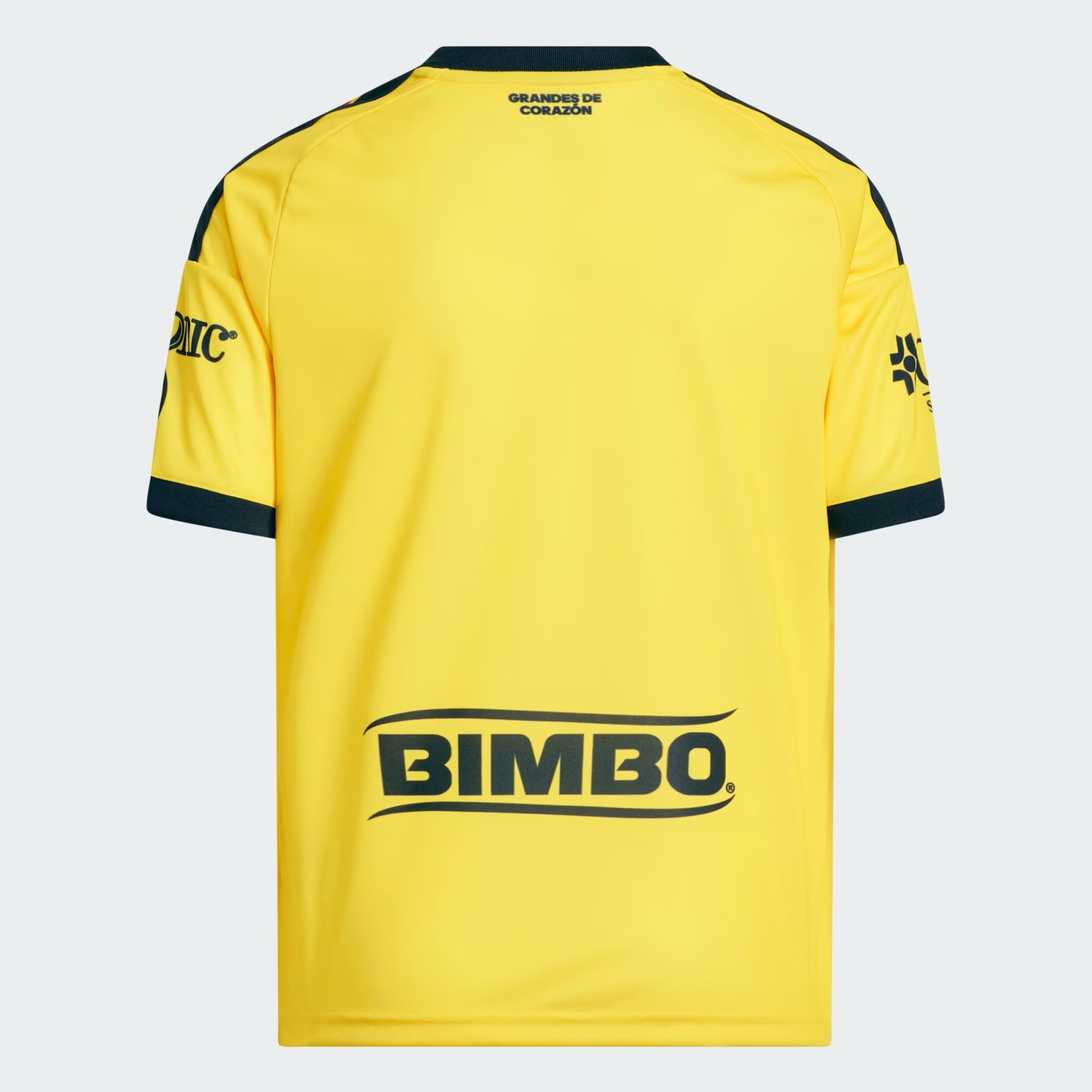 PLAYERA FUTBOL AMARILLO ADIDAS NIÑO-2