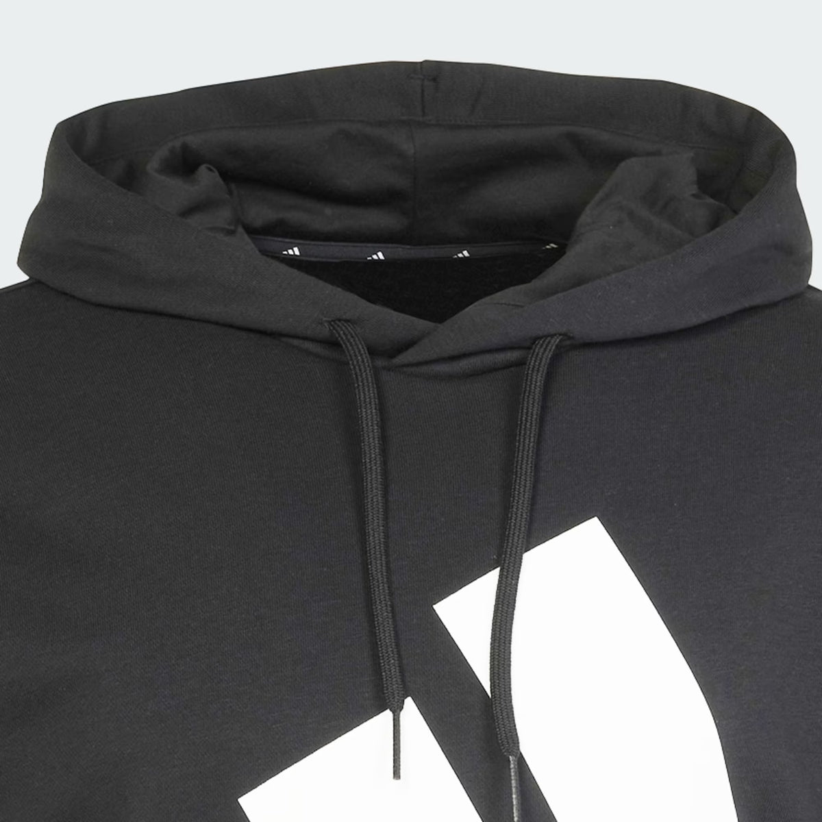 SUDADERA CON GORRO CASUAL NEGRO ADIDAS HOMBRE-2
