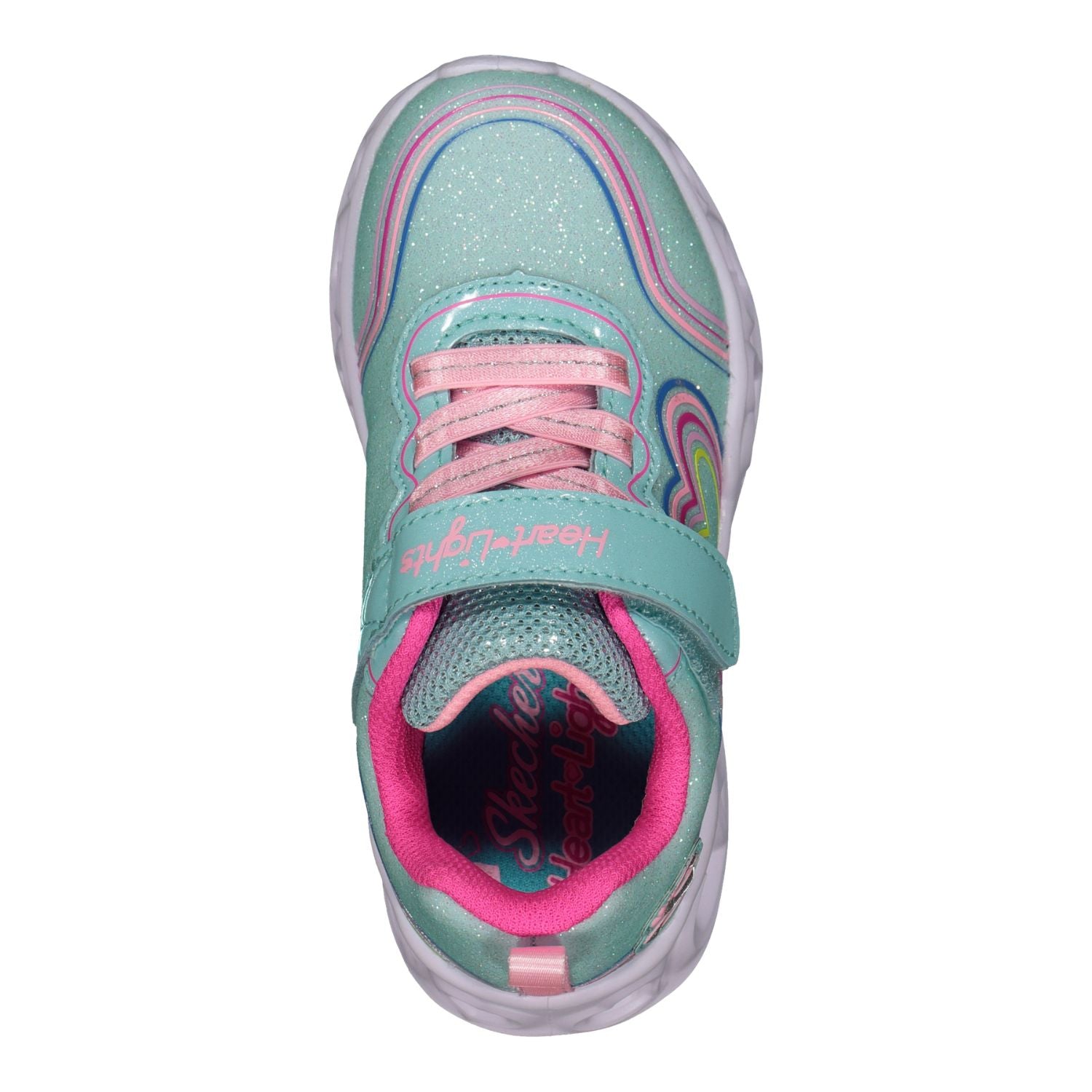 TENIS CASUAL SKECHERS HEART LIGHTS NIÑO-5