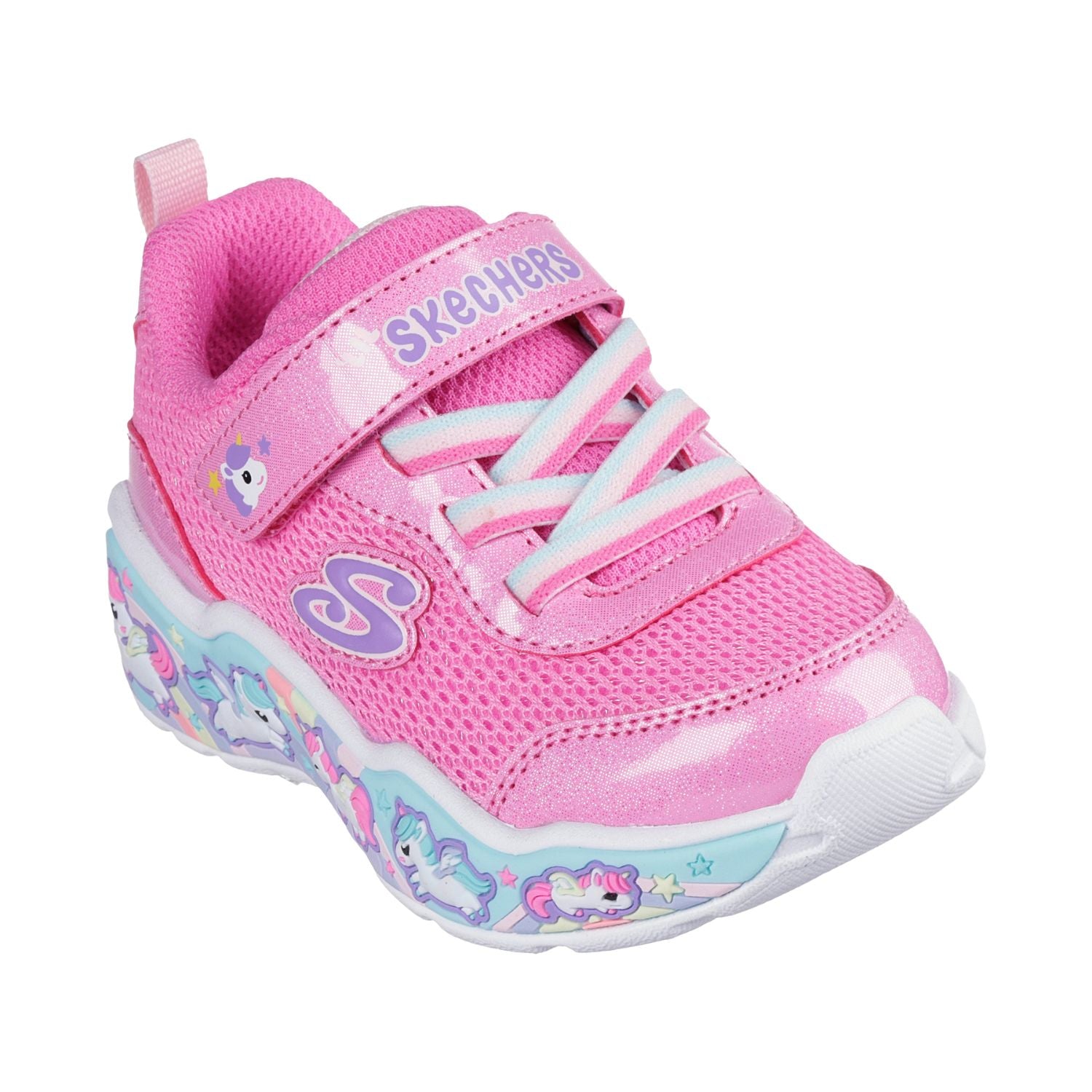 TENIS CASUAL SKECHERS PLAY SCENE NIÑO-3