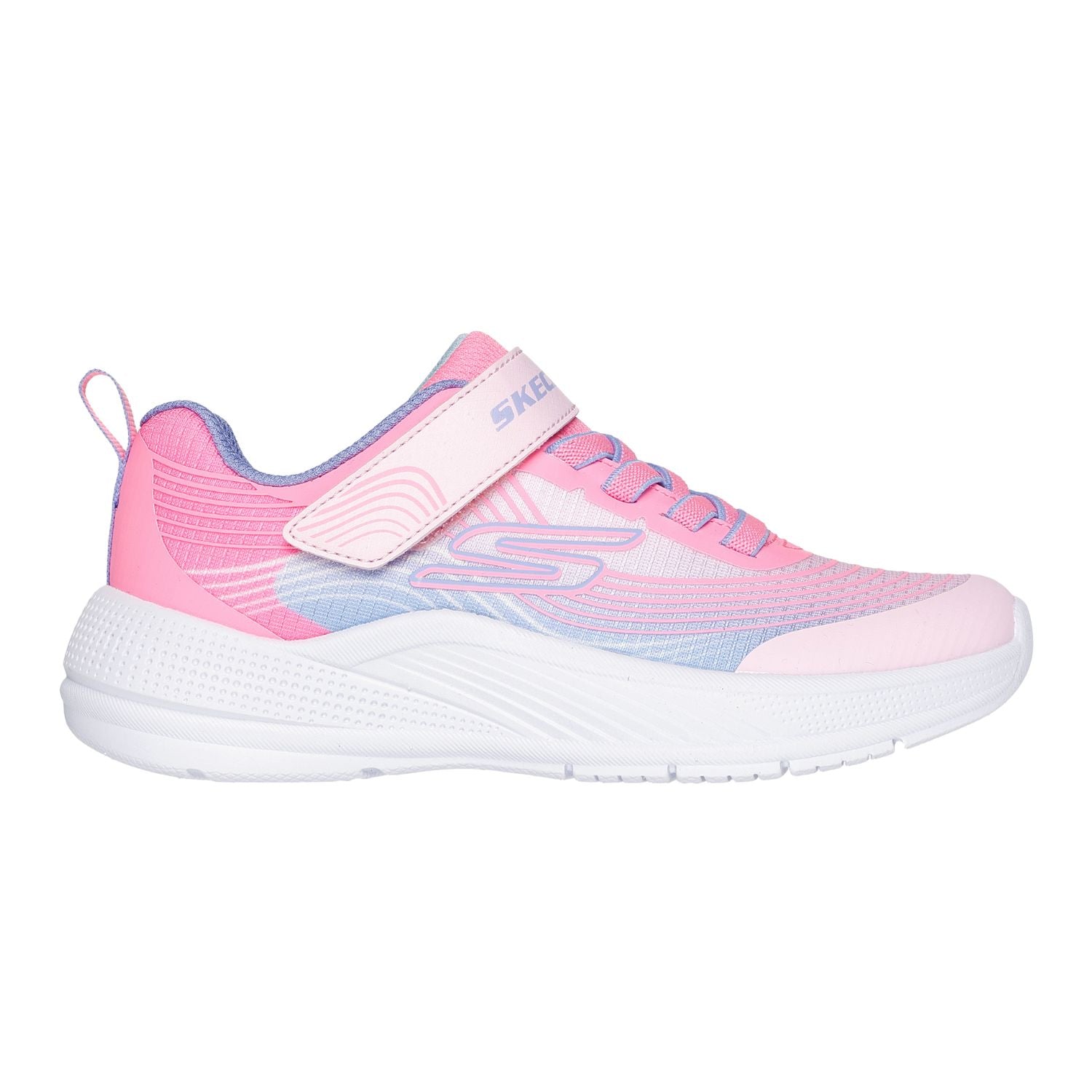 SLIP ON VELCRO CASUAL SKECHERS MICROSPEC ADVANCE NIÑO