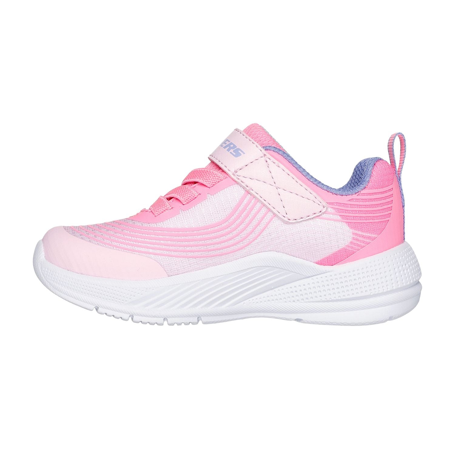SLIP ON VELCRO CASUAL SKECHERS MICROSPEC ADVANCE NIÑO