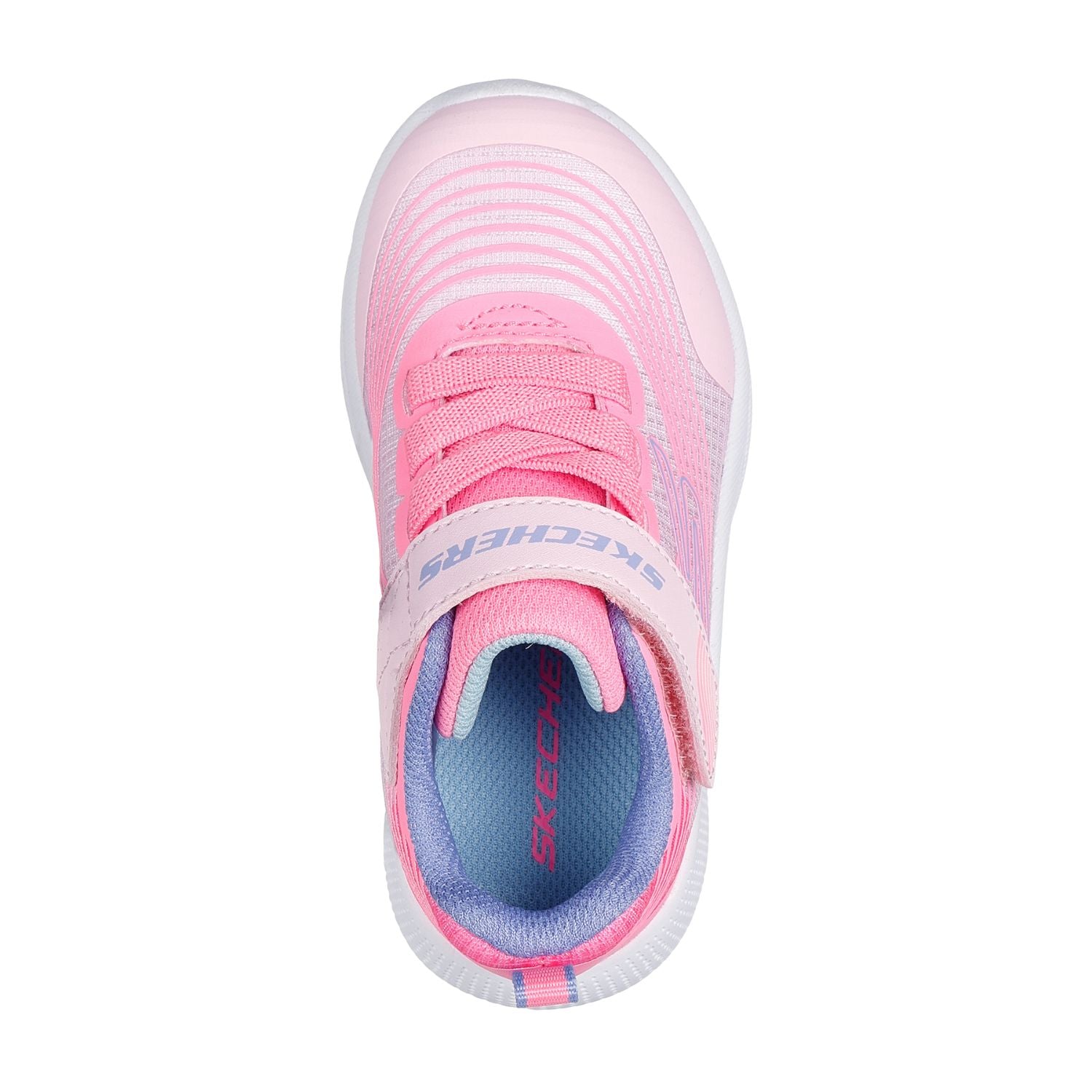 SLIP ON VELCRO CASUAL SKECHERS MICROSPEC ADVANCE NIÑO-5
