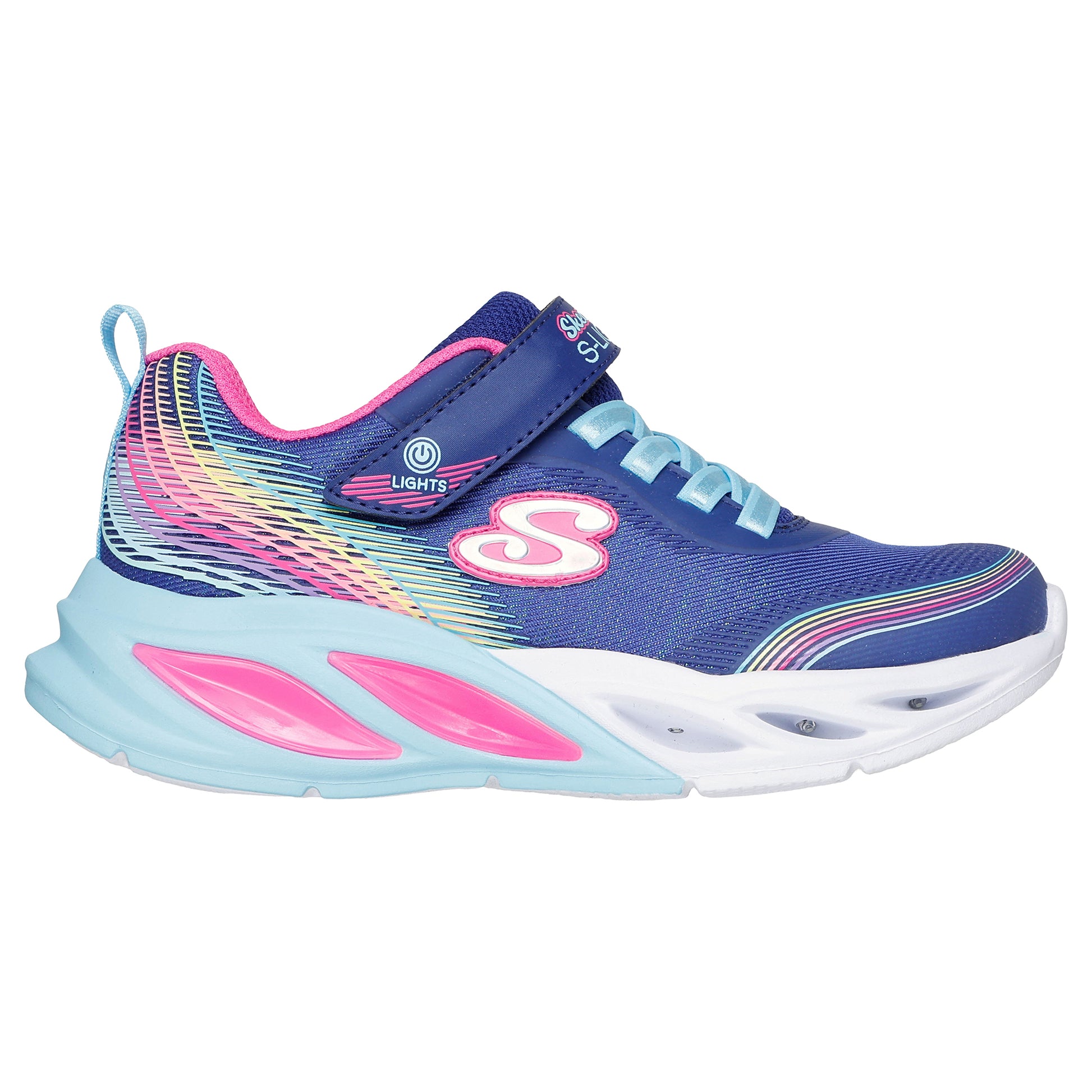 TENIS CASUAL SKECHERS COSMIC GLOW NIÑO-1