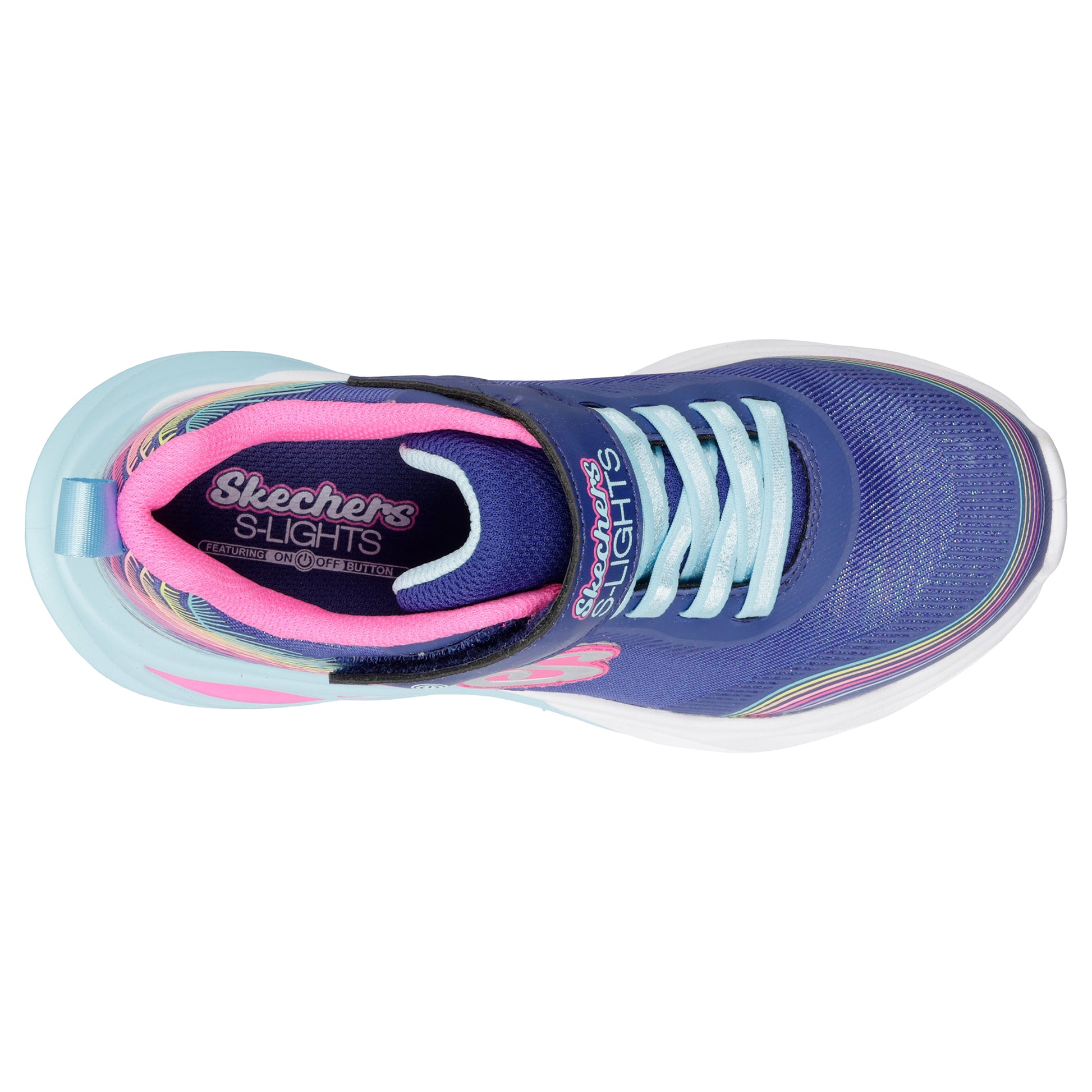TENIS CASUAL SKECHERS COSMIC GLOW NIÑO-4