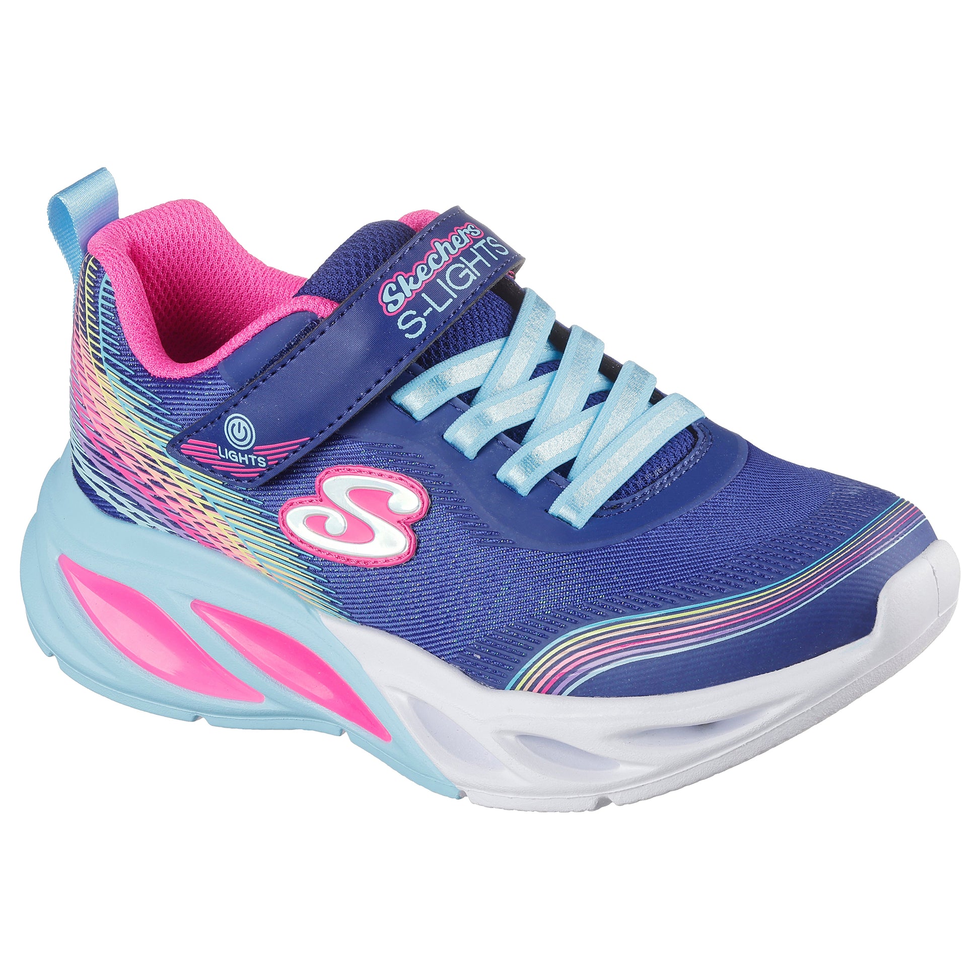 TENIS CASUAL SKECHERS COSMIC GLOW NIÑO-5