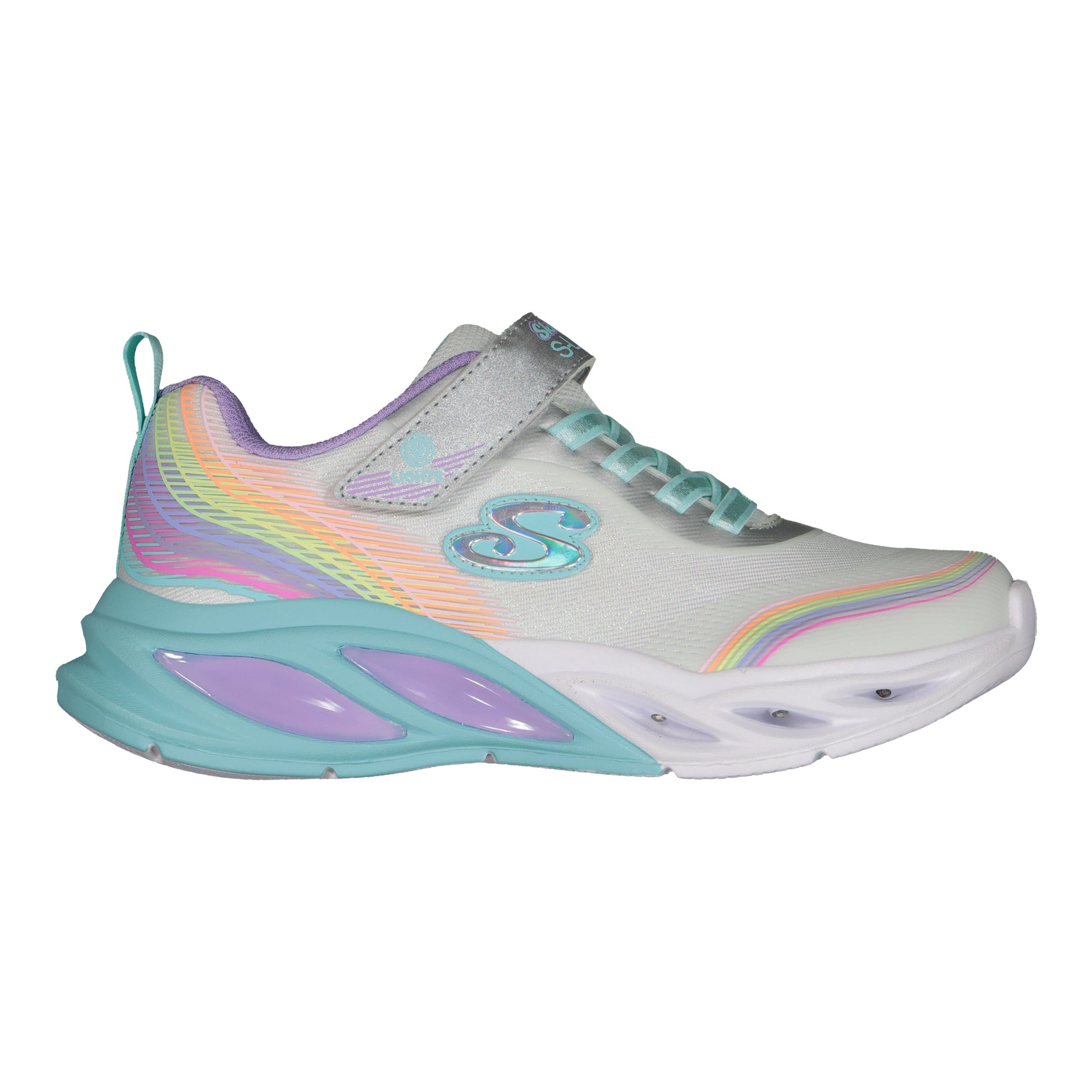 TENIS CASUAL SKECHERS COSMIC GLOW NIÑO-1