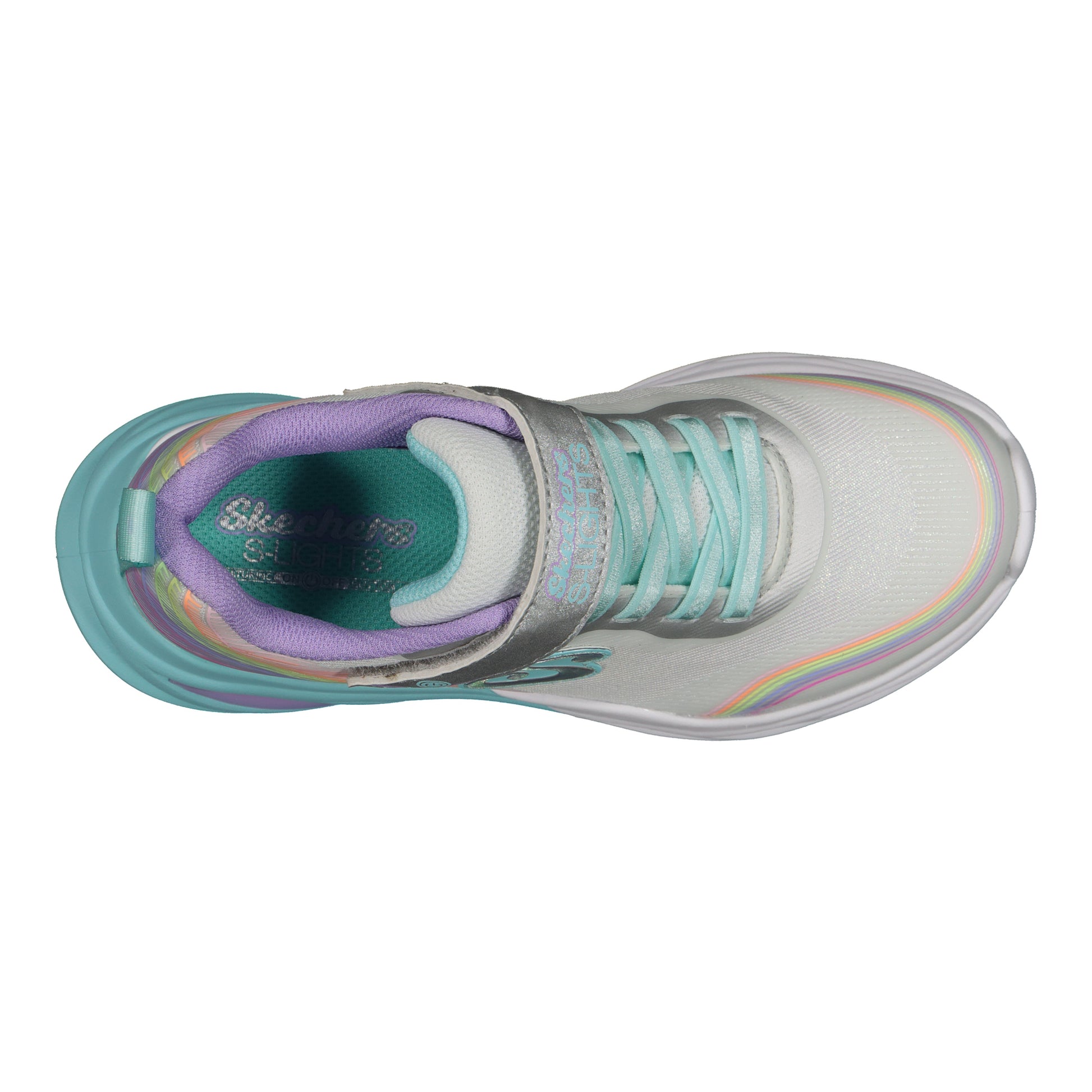 TENIS CASUAL SKECHERS COSMIC GLOW NIÑO-4