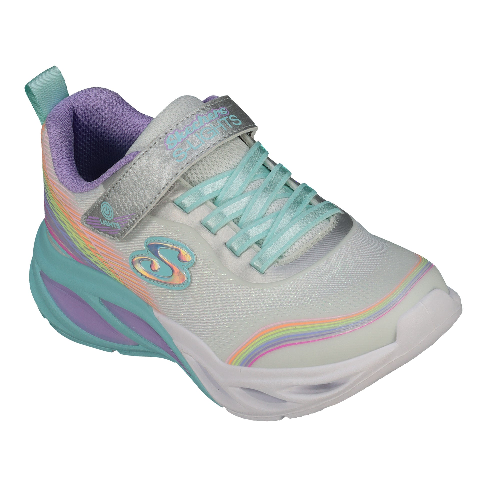 TENIS CASUAL SKECHERS COSMIC GLOW NIÑO-5