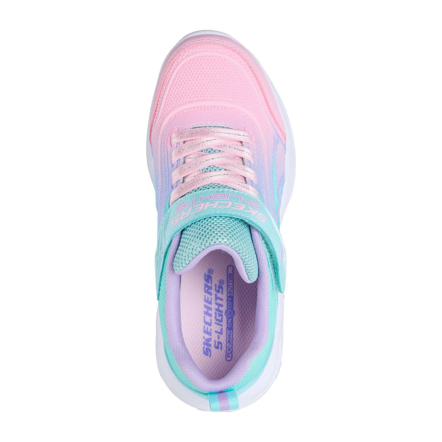 TENIS CASUAL SKECHERS SOLA GLOW NIÑO-5