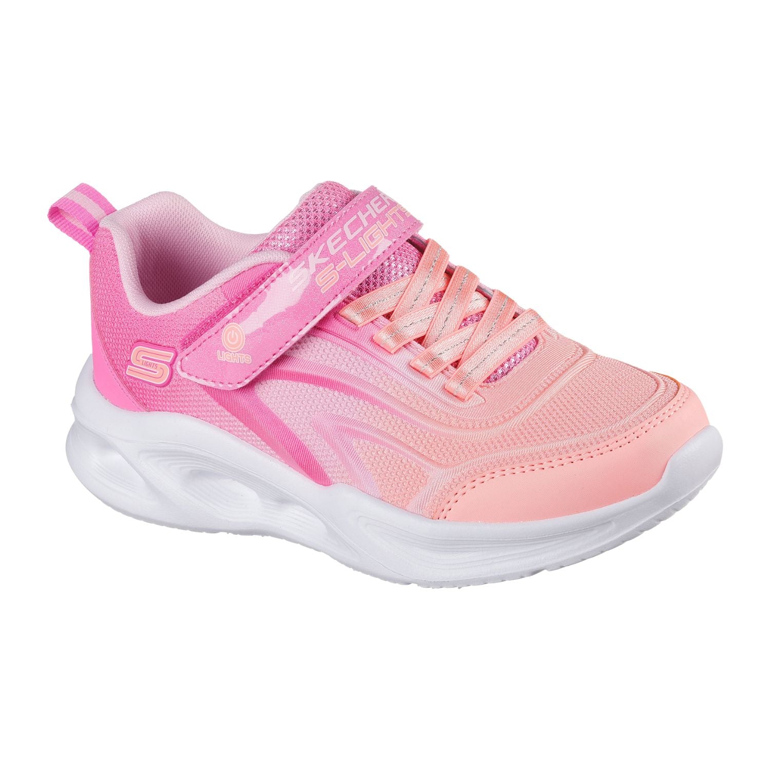 TENIS CASUAL SKECHERS SOLA GLOW NIÑO-3