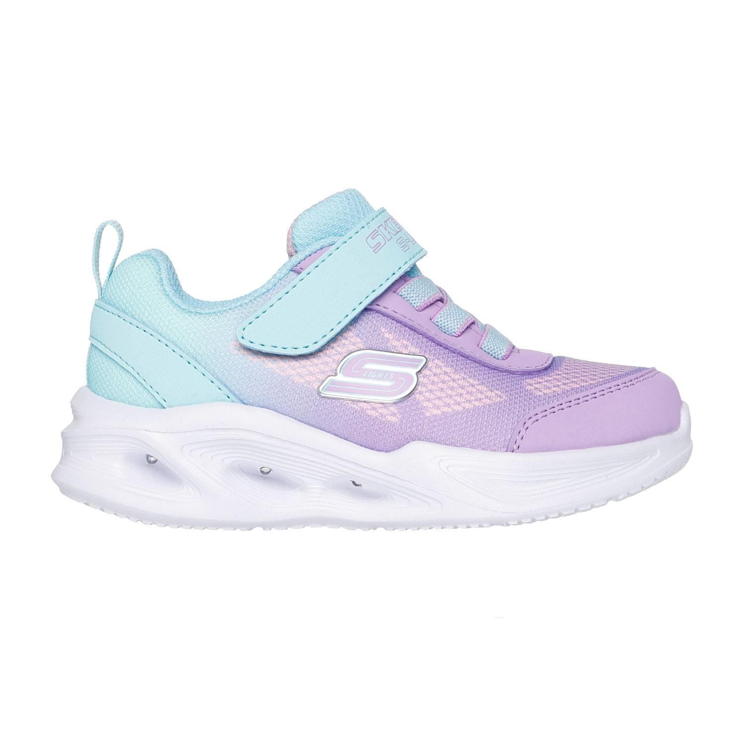 TENIS CASUAL SKECHERS SOLA GLOW NIÑO-1
