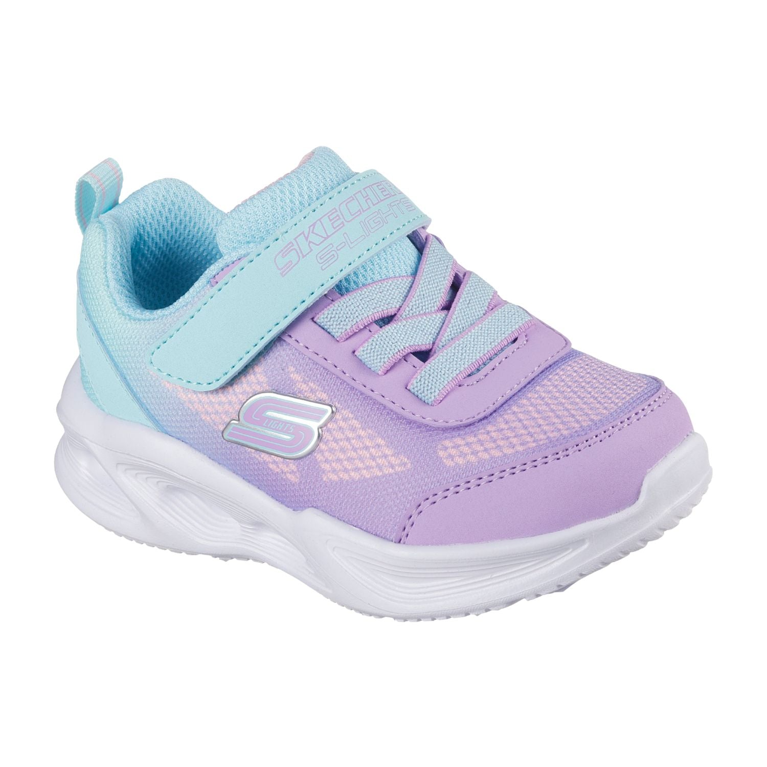 TENIS CASUAL SKECHERS SOLA GLOW NIÑO-3